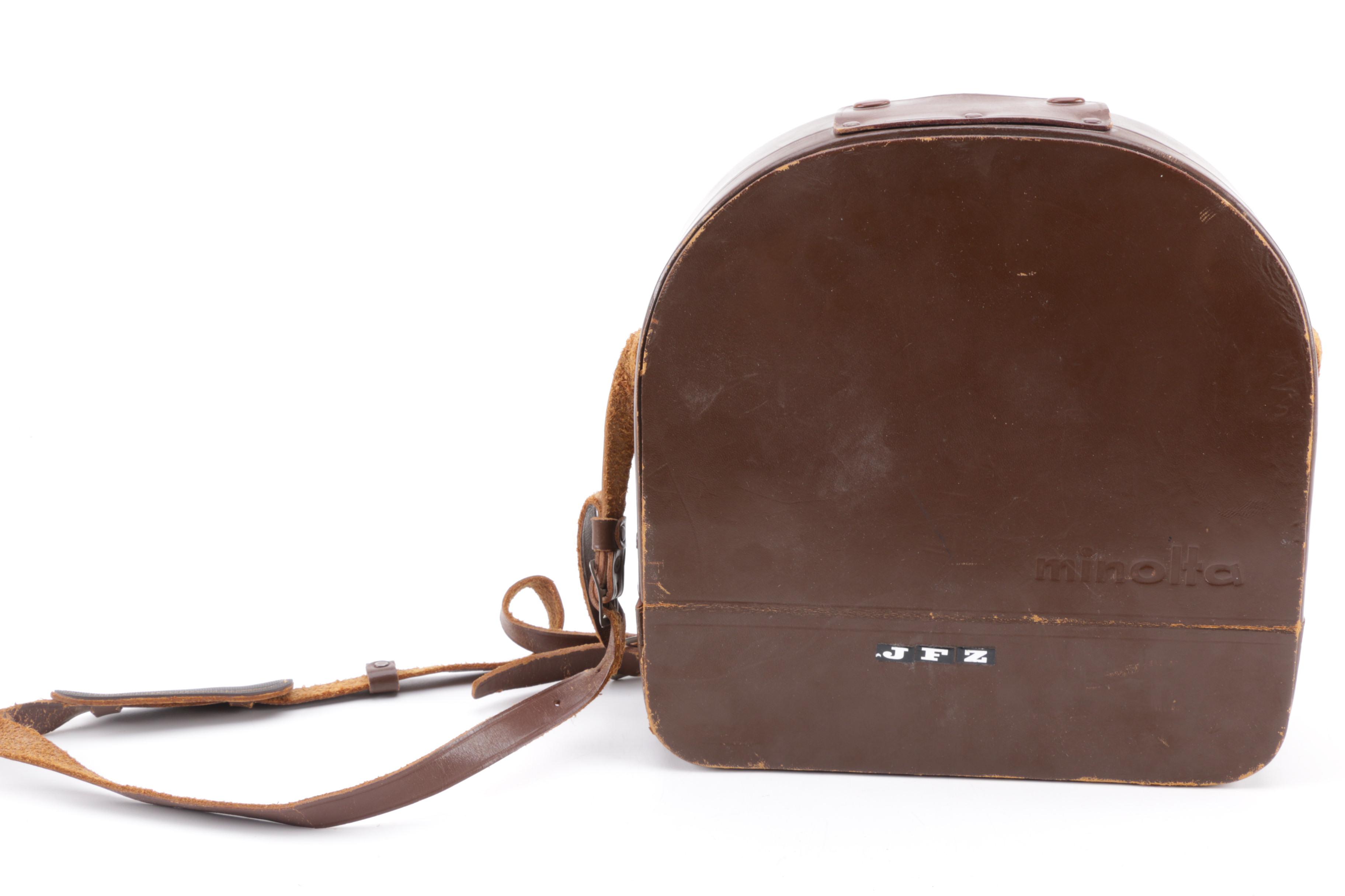 Vintage Minolta Zoom 8 Camcorder with Case