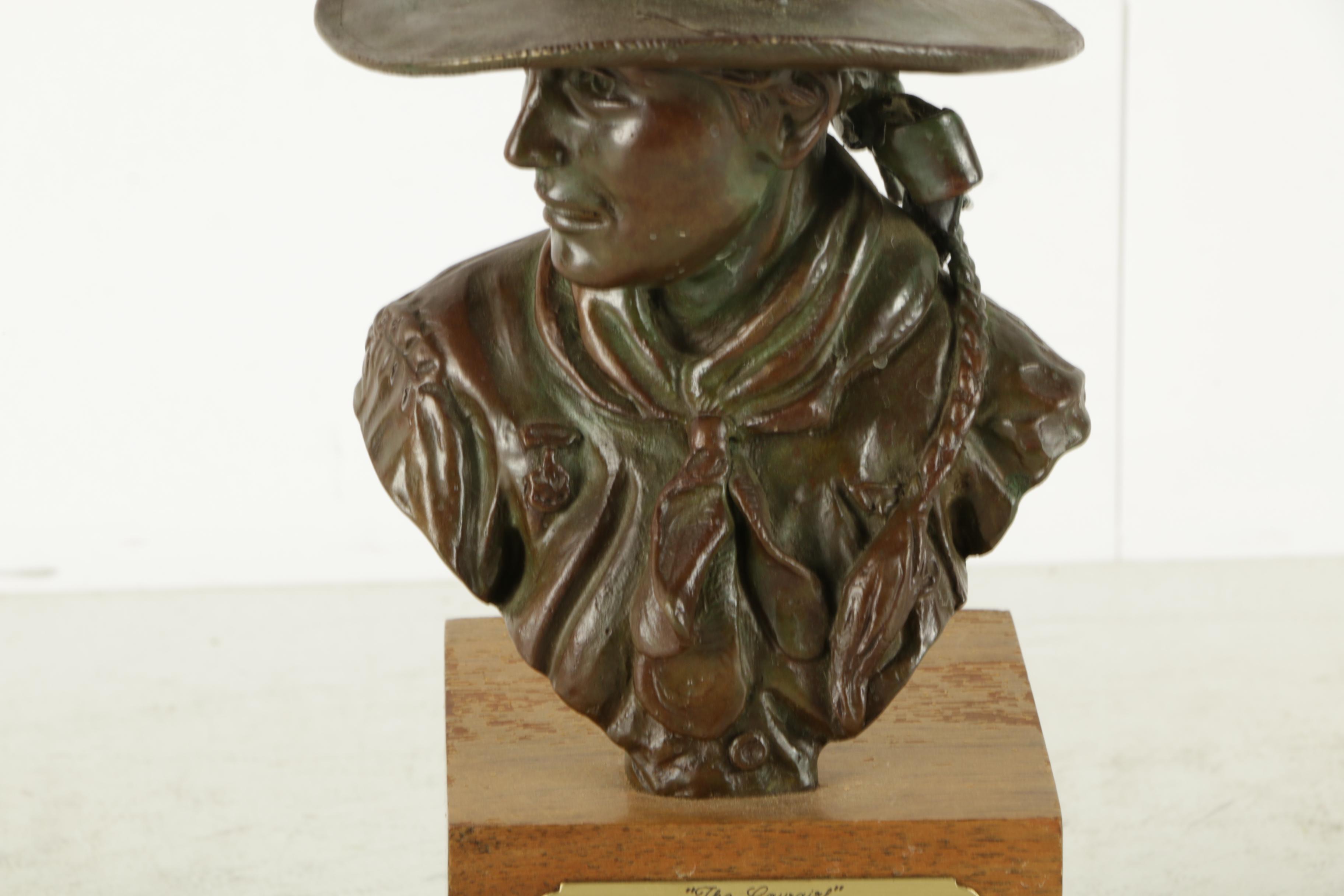 Buckeye Blake Limited Edition Bronze Sculpture "'The Cowgirl' Fannie Steele"