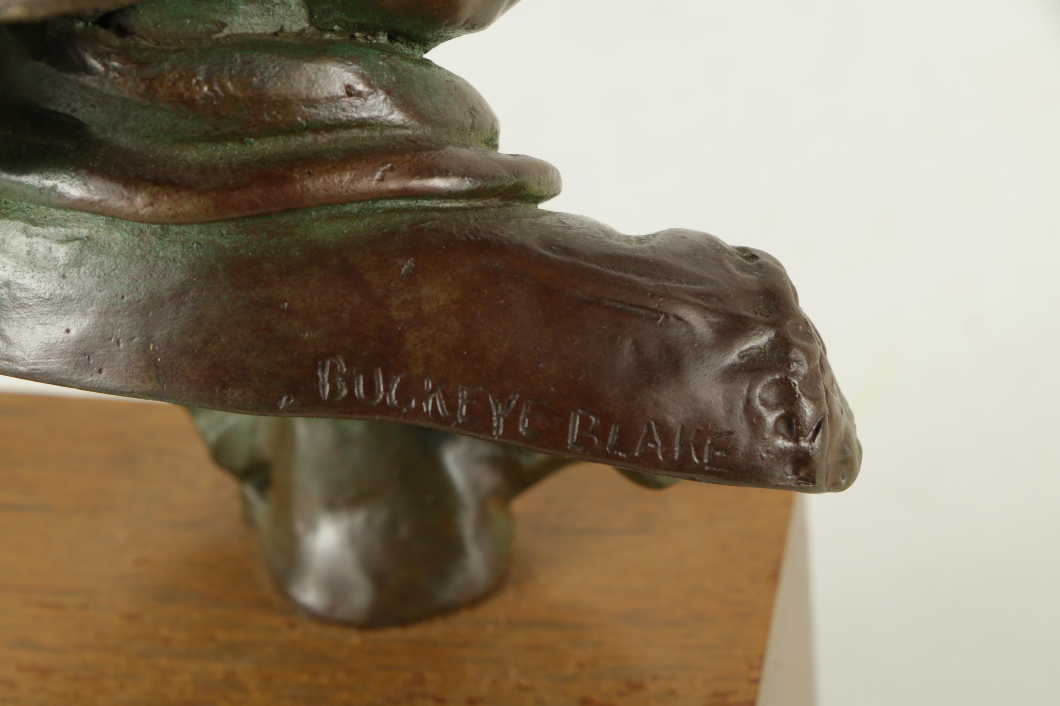 Buckeye Blake Limited Edition Bronze Sculpture "'The Cowgirl' Fannie Steele"
