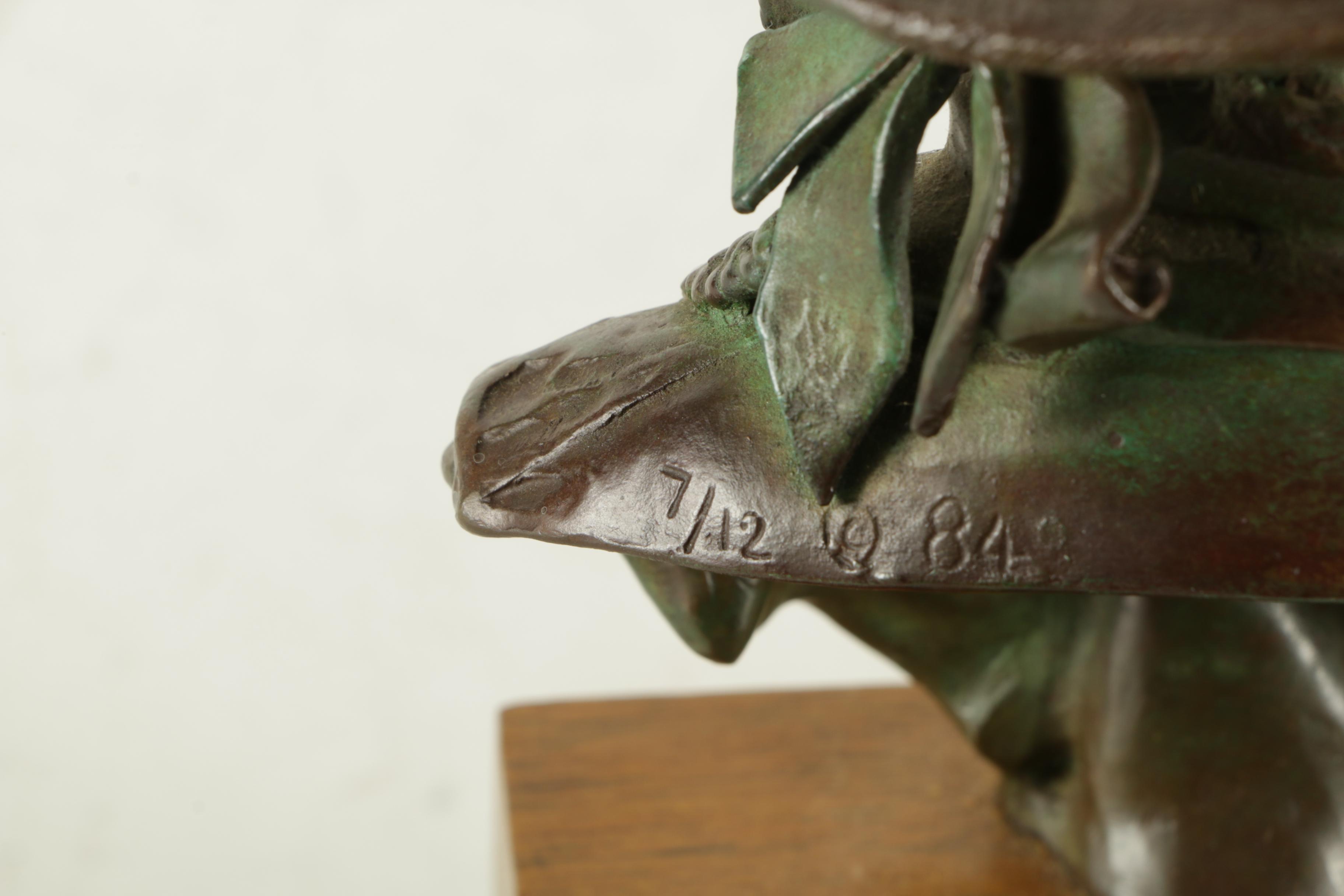 Buckeye Blake Limited Edition Bronze Sculpture "'The Cowgirl' Fannie Steele"