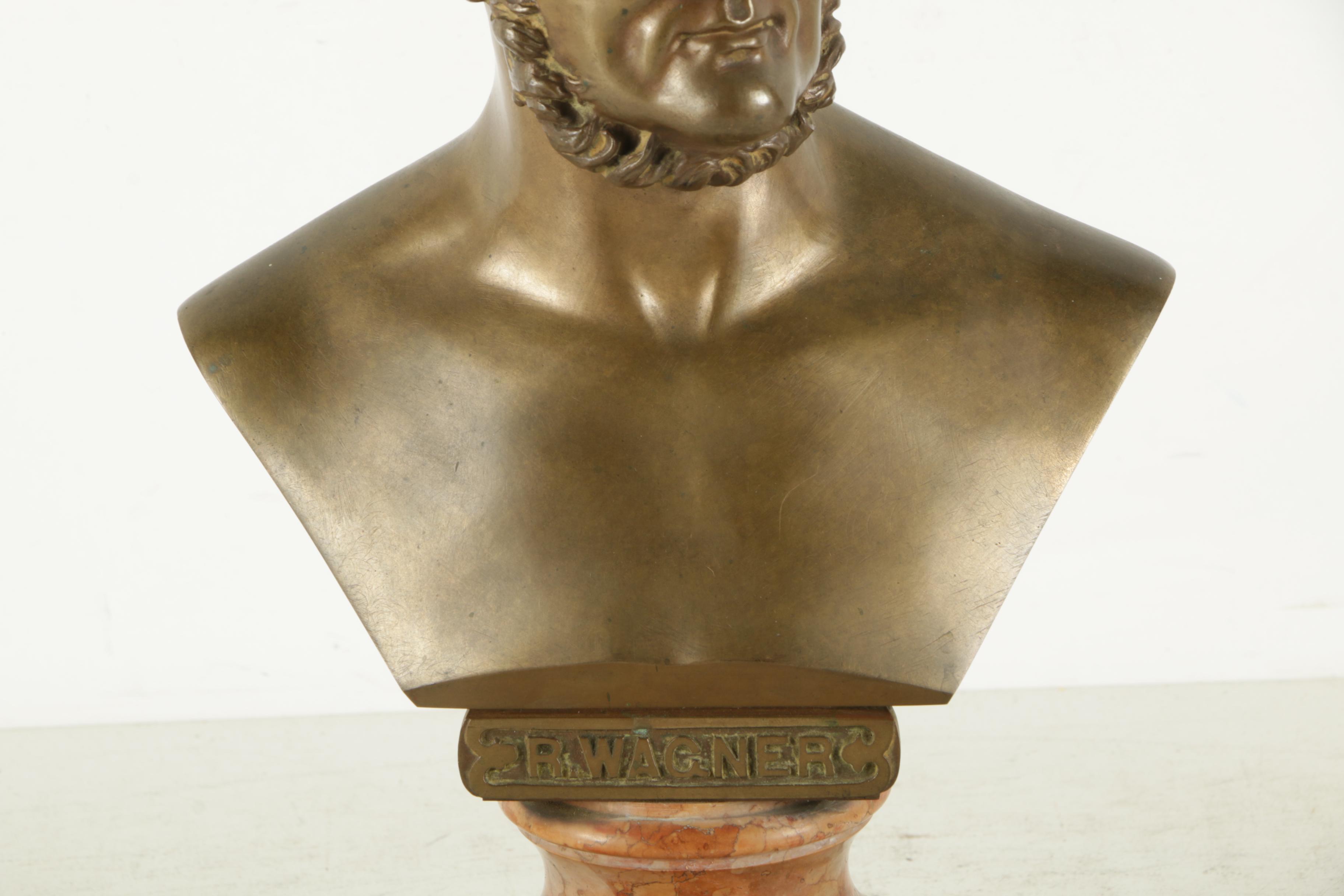 Bronze Bust of Richard Wagner