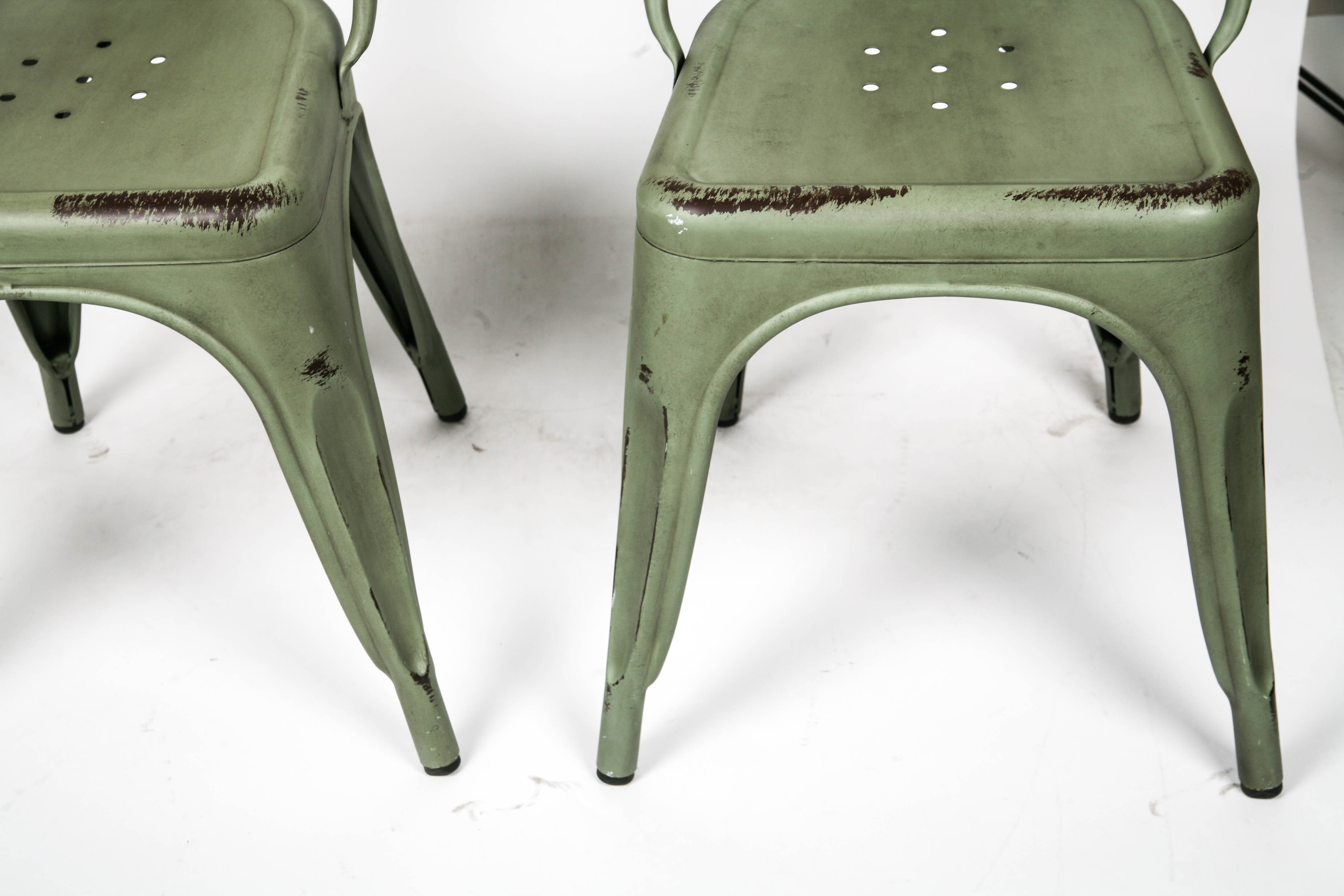 Pair of Metal Bistro Chairs by Coaster Fine Furniture