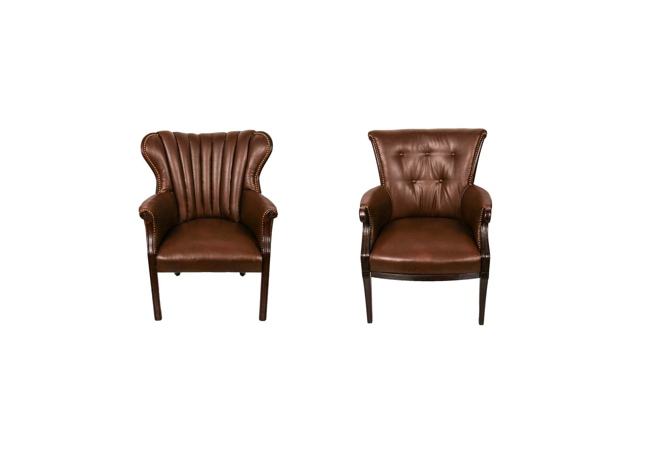 Vintage Leather Armchairs