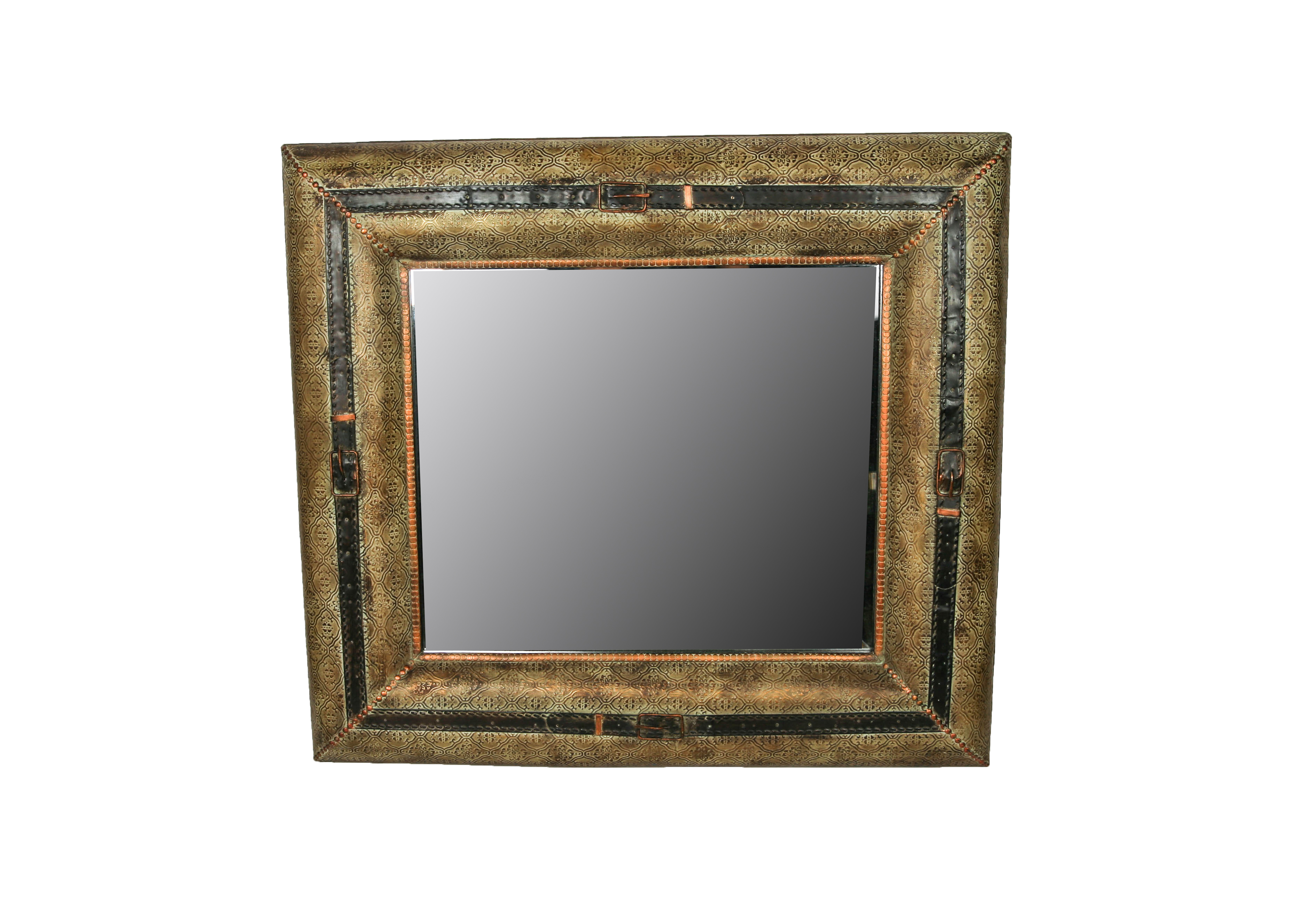 Contemporary Squared Wall Mirror