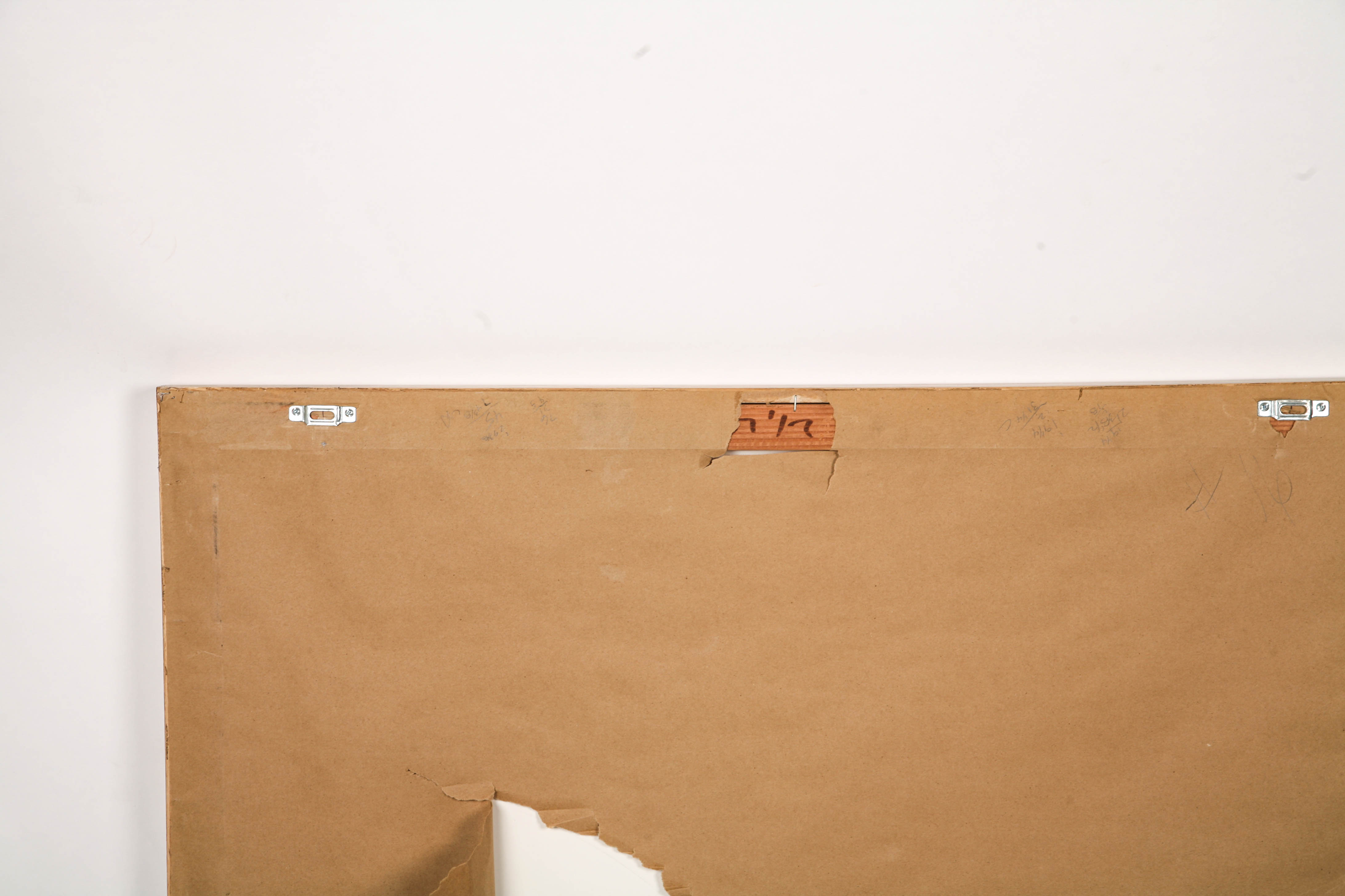 Oil Pastel Drawing of Desert Landscape