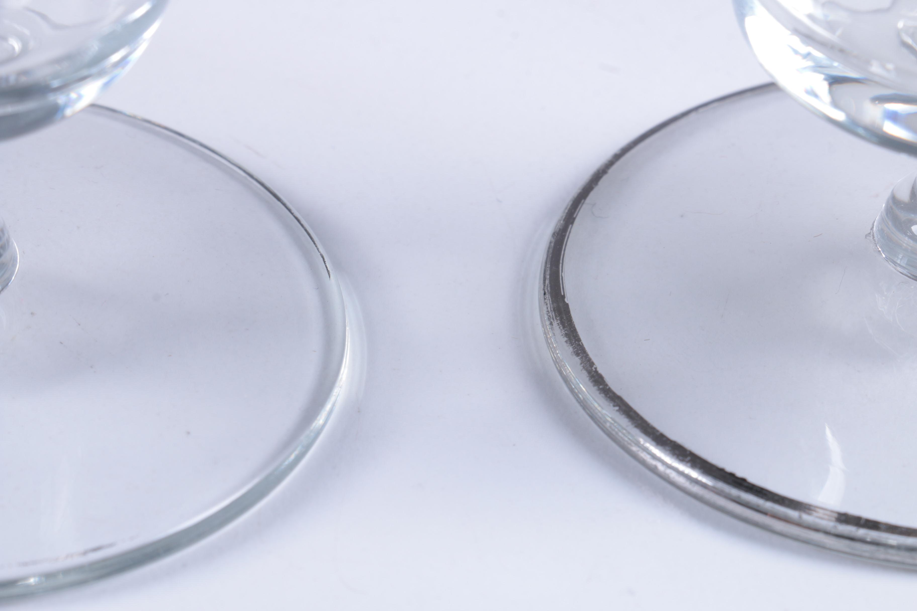 Vintage Tiffin-Franciscan Style Encrusted Iced Tea Glasses