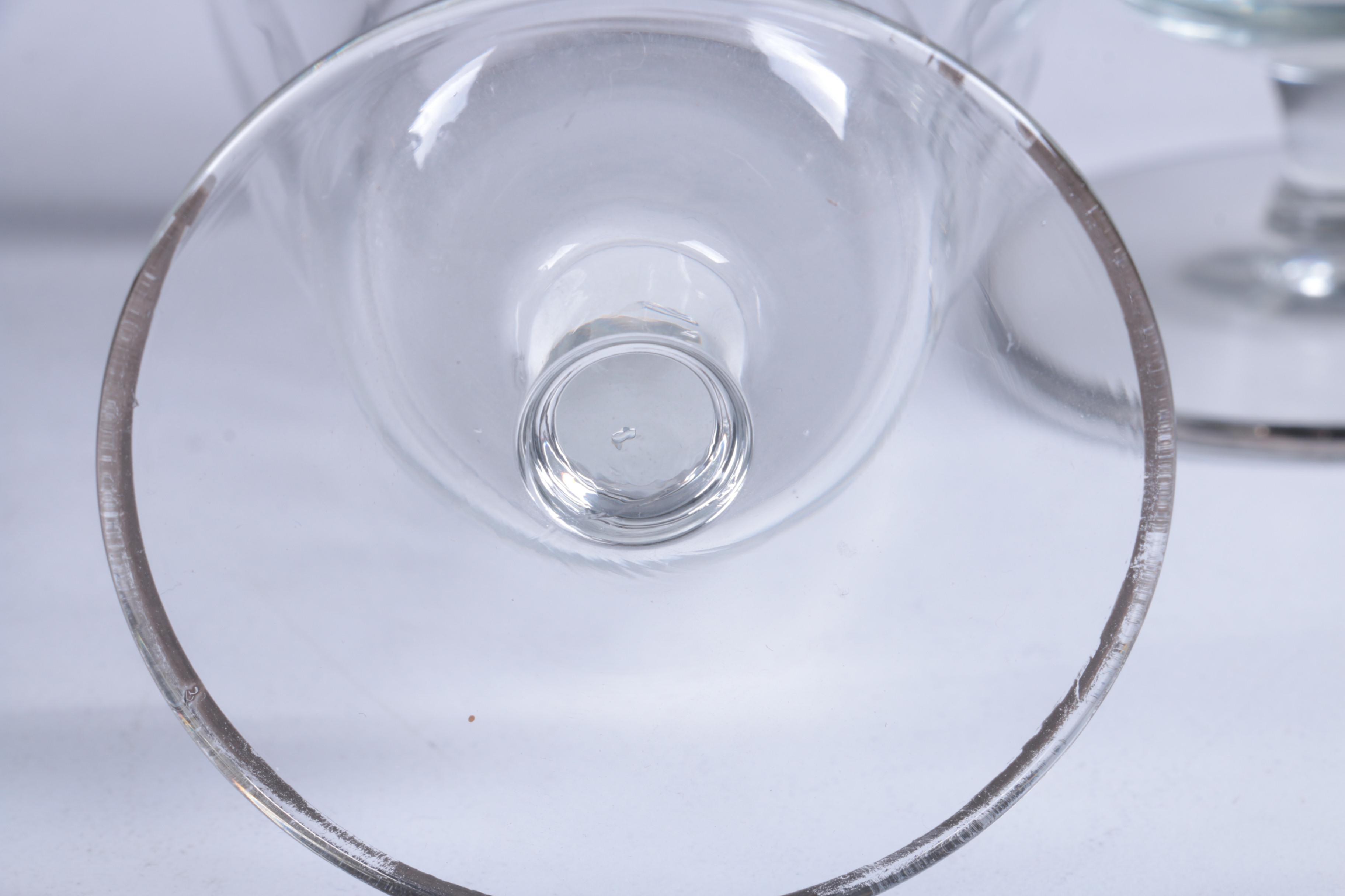 Vintage Tiffin-Franciscan Style Encrusted Iced Tea Glasses