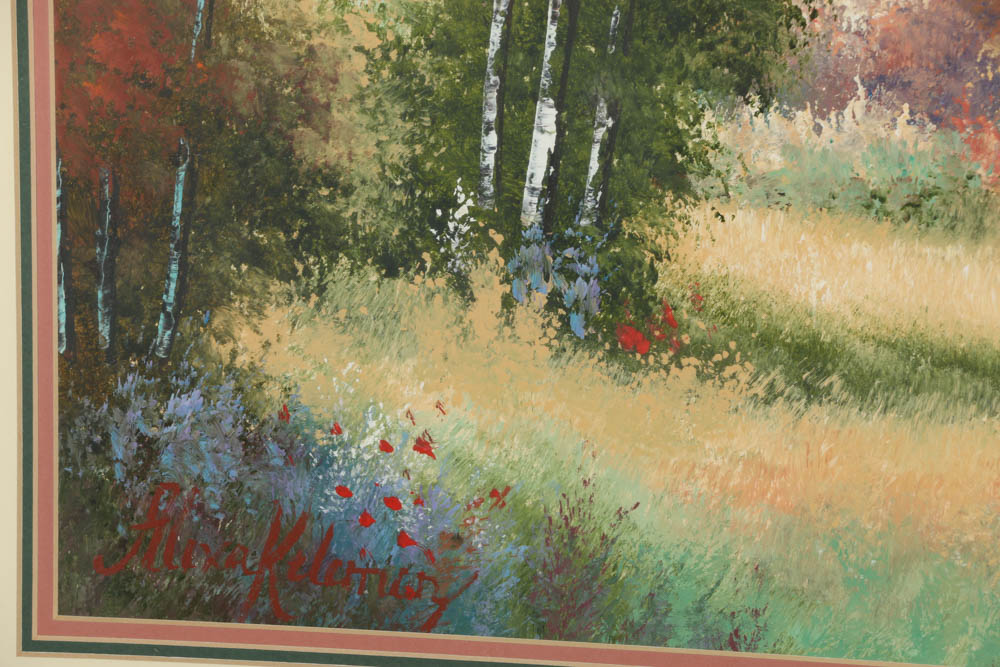 Alexa Kelemen Oil Painting of Landscape