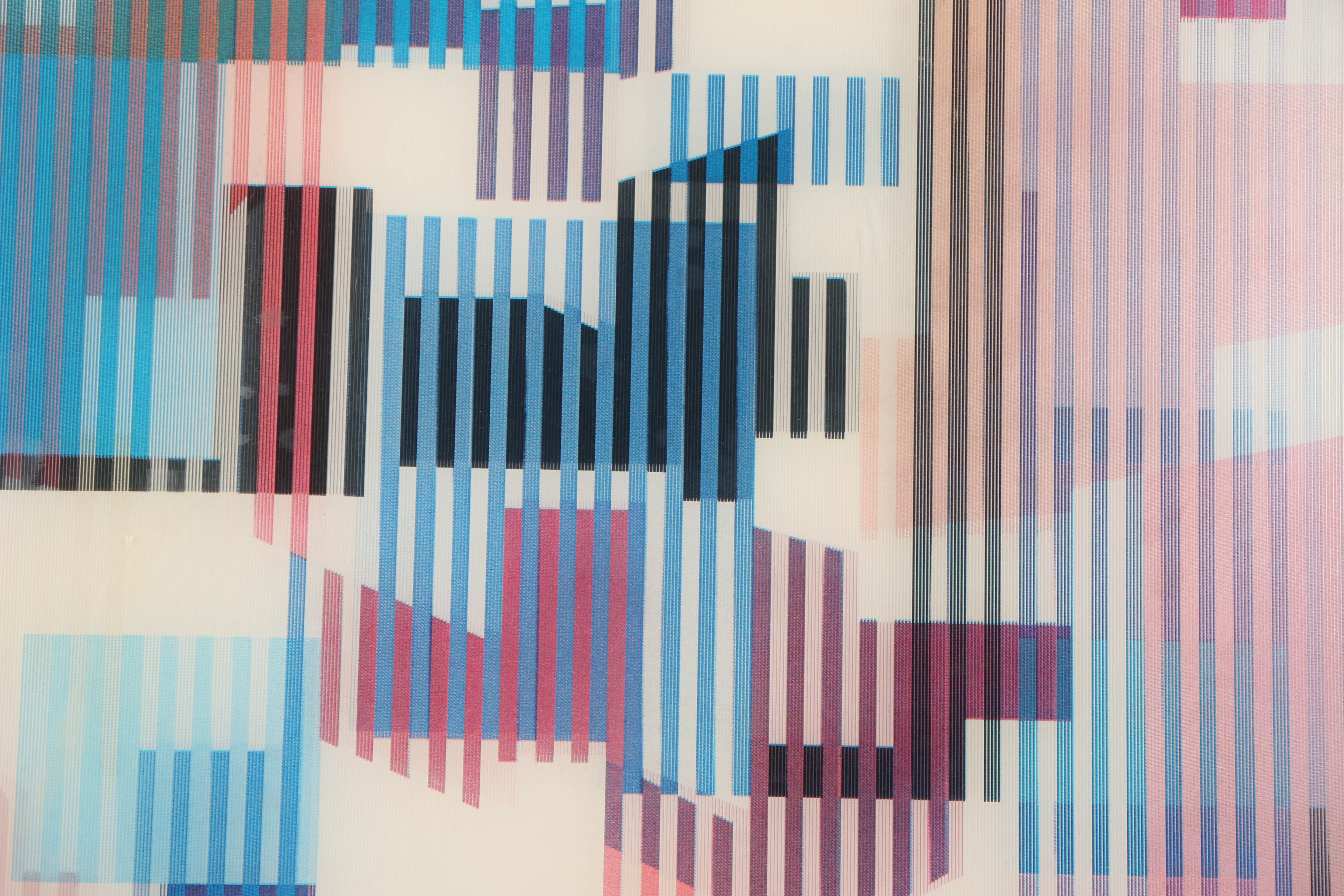 Yaacov Agam Limited Edition Agamograph "Trois Movement #1"