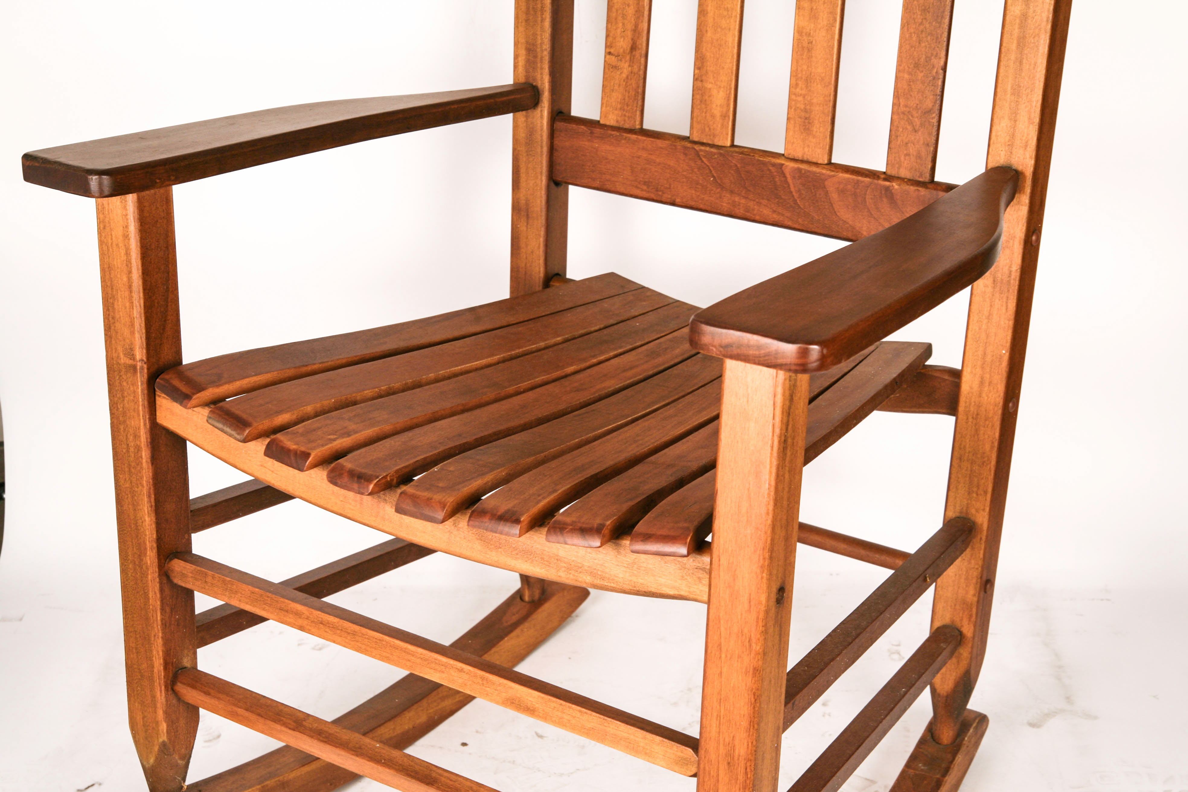 Slat Back Rocking Chair
