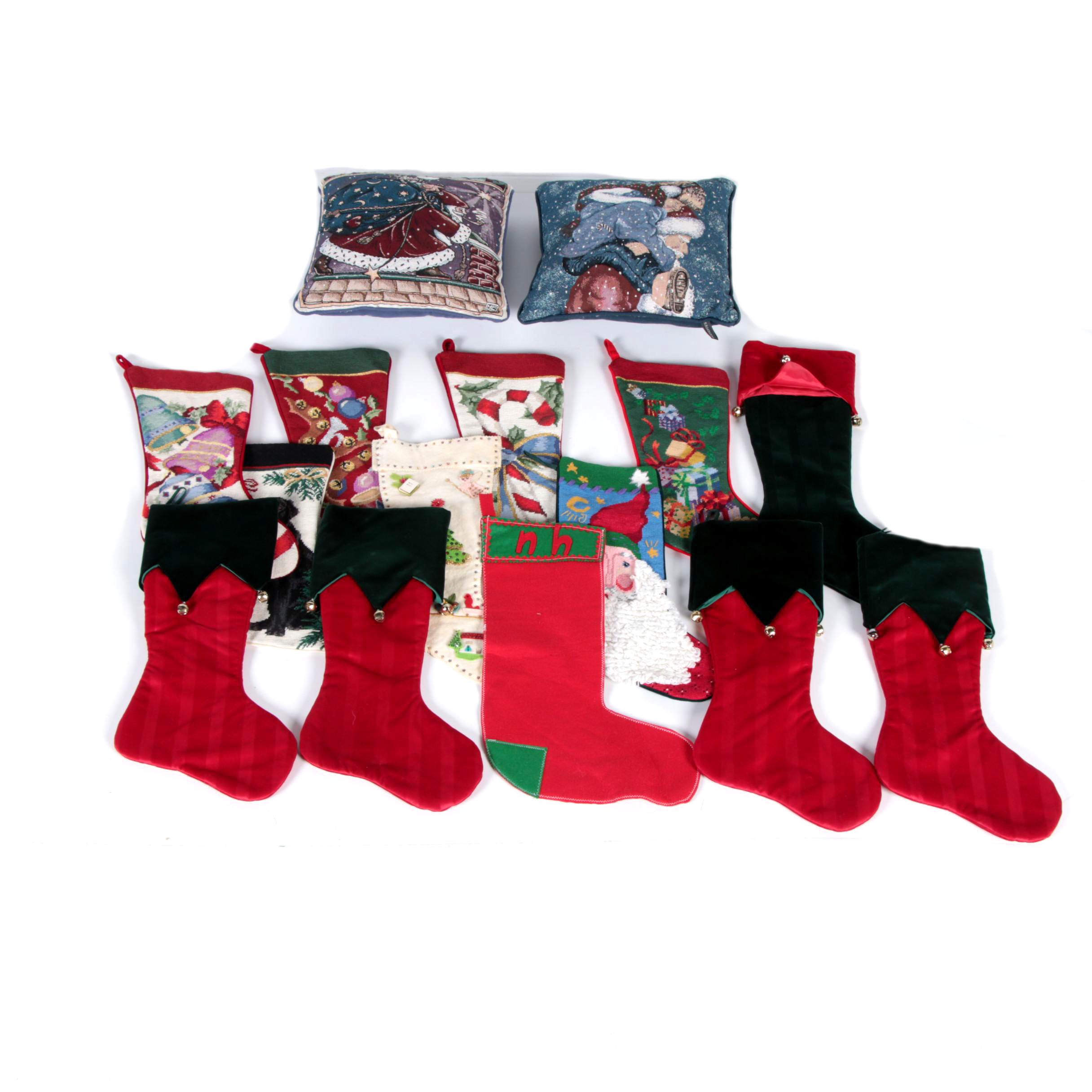 Christmas Stockings and Pillows