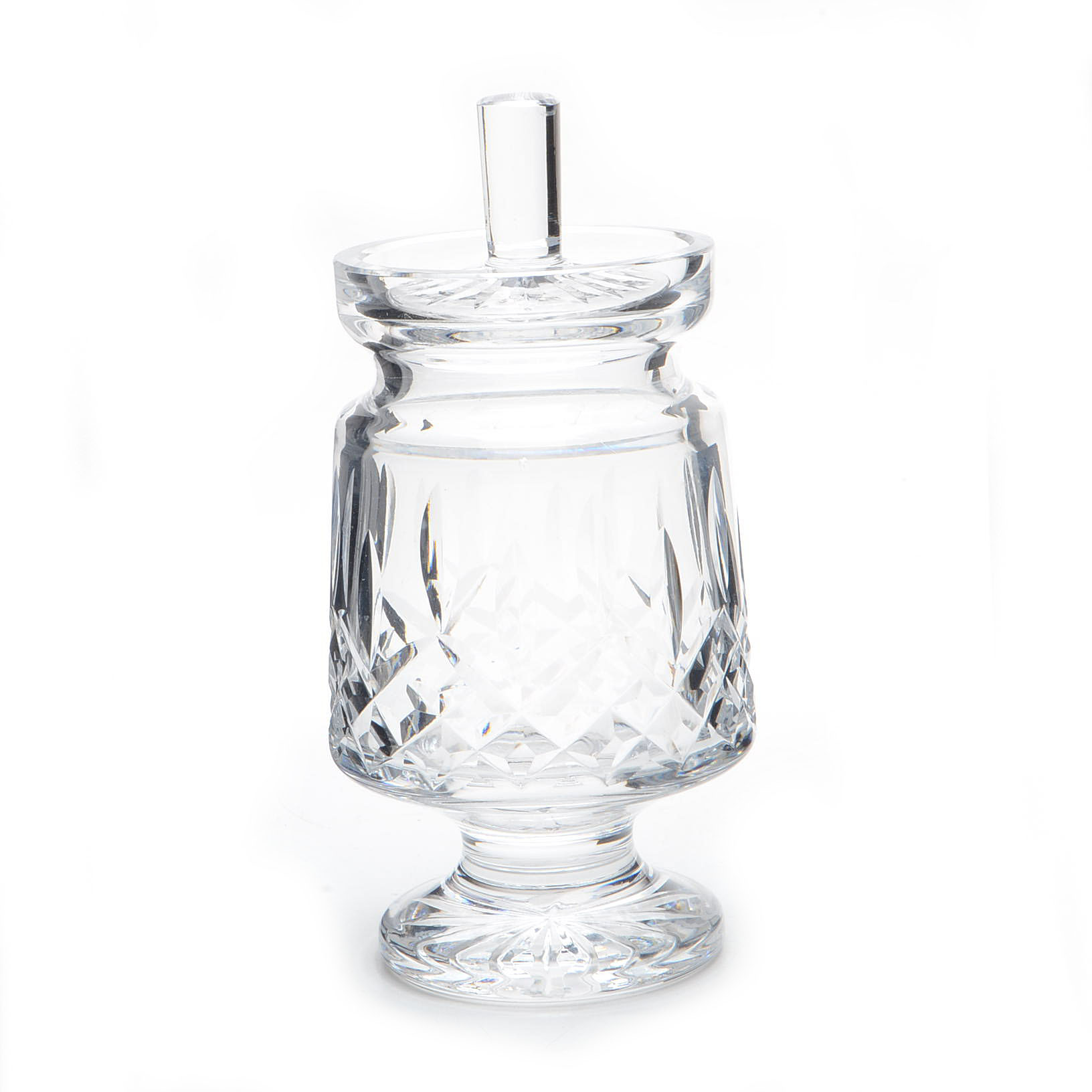 Waterford "Lismore" Salt & Pepper Shakers and Jelly Jar