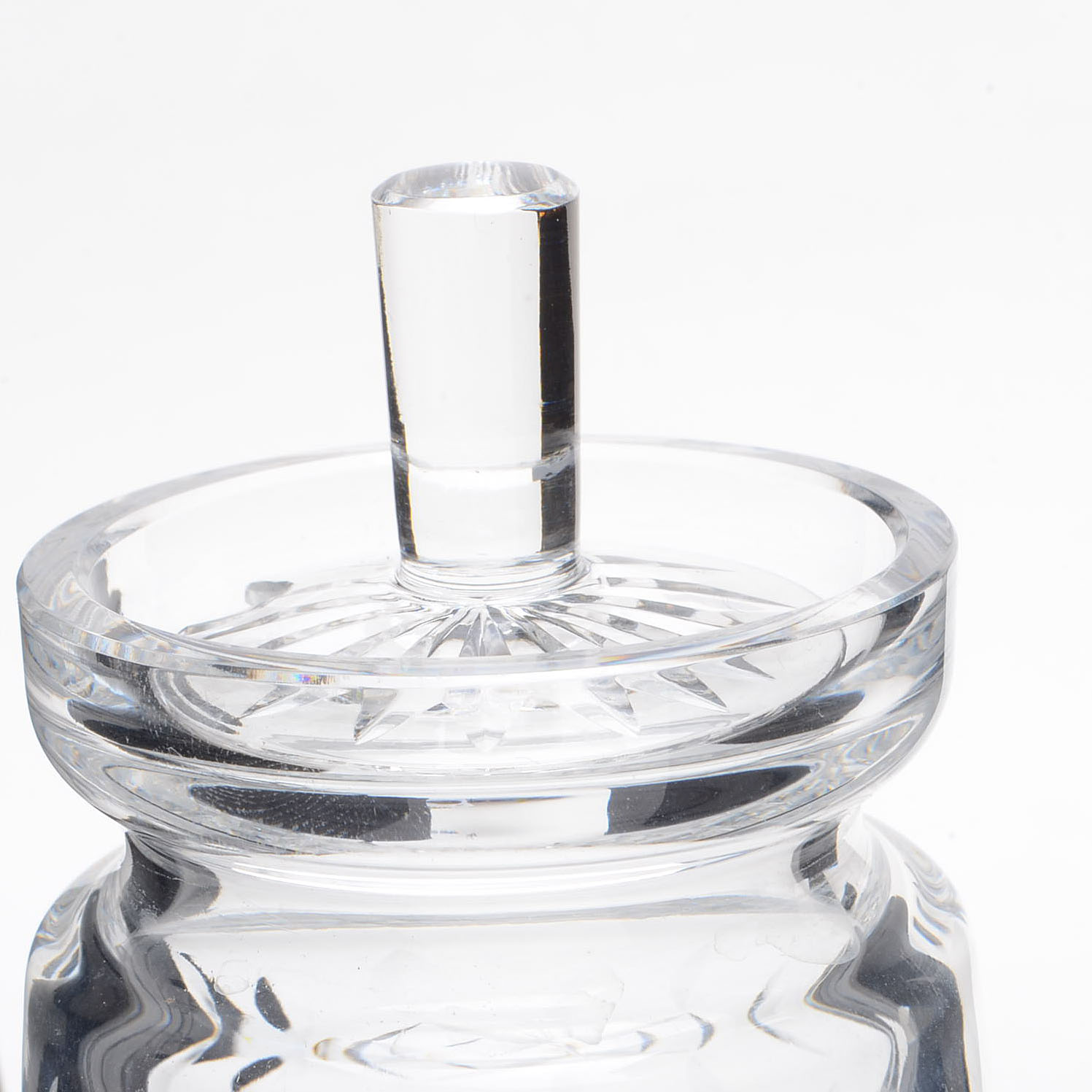 Waterford "Lismore" Salt & Pepper Shakers and Jelly Jar