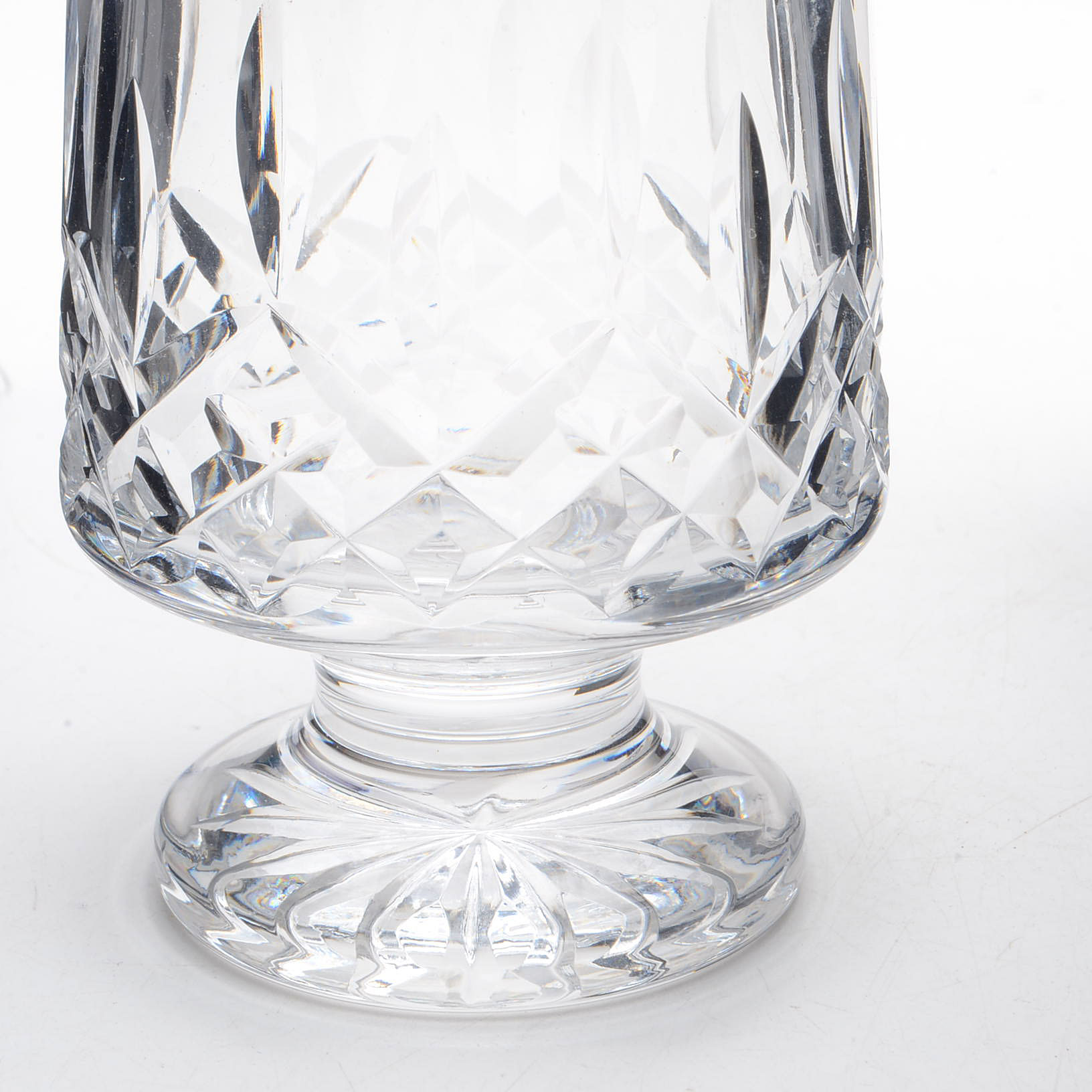 Waterford "Lismore" Salt & Pepper Shakers and Jelly Jar