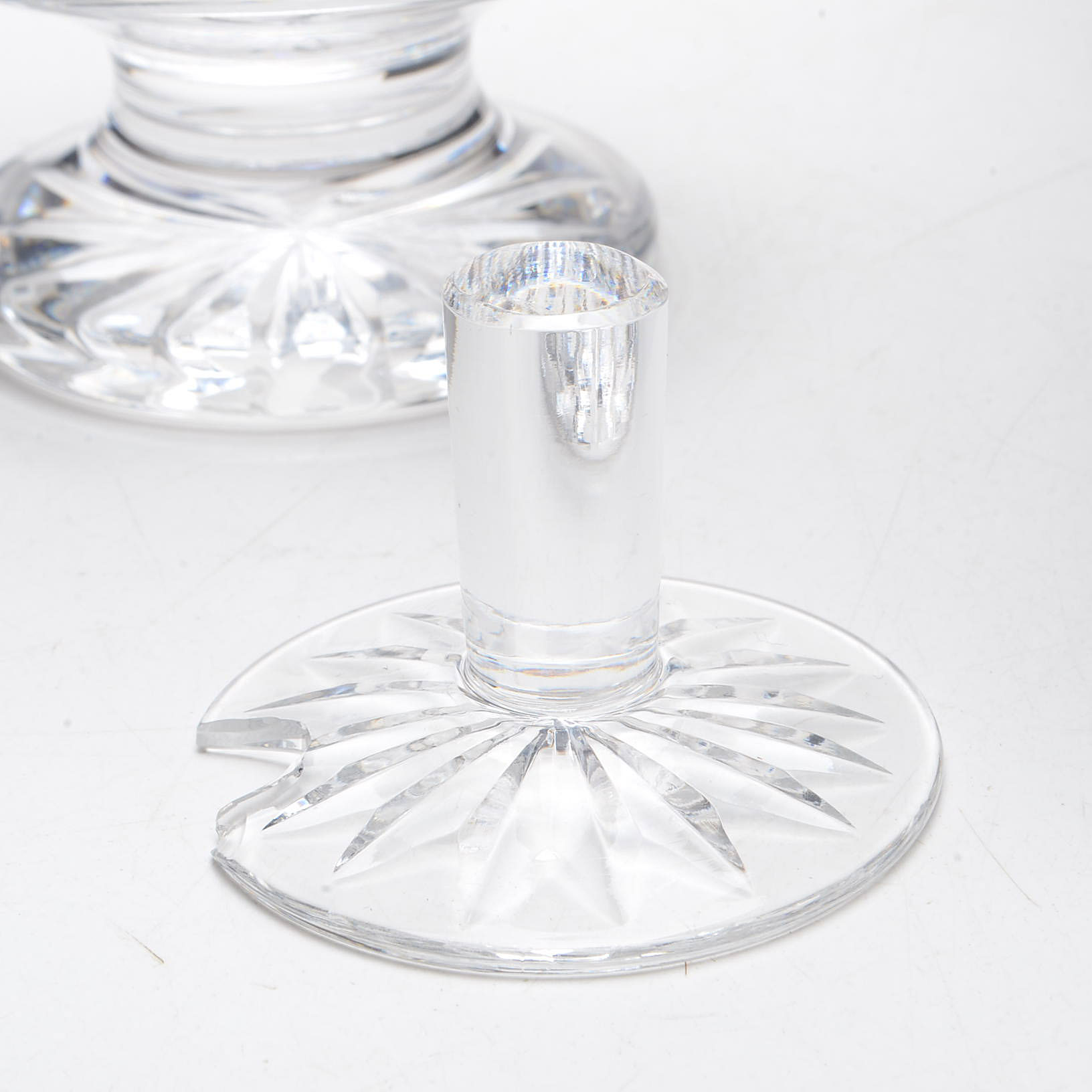 Waterford "Lismore" Salt & Pepper Shakers and Jelly Jar