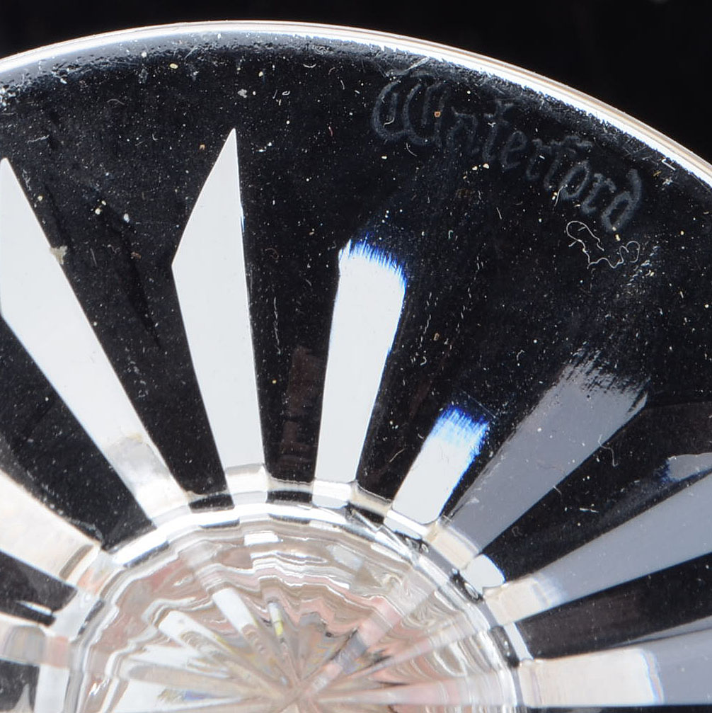 Waterford "Lismore" Salt & Pepper Shakers and Jelly Jar