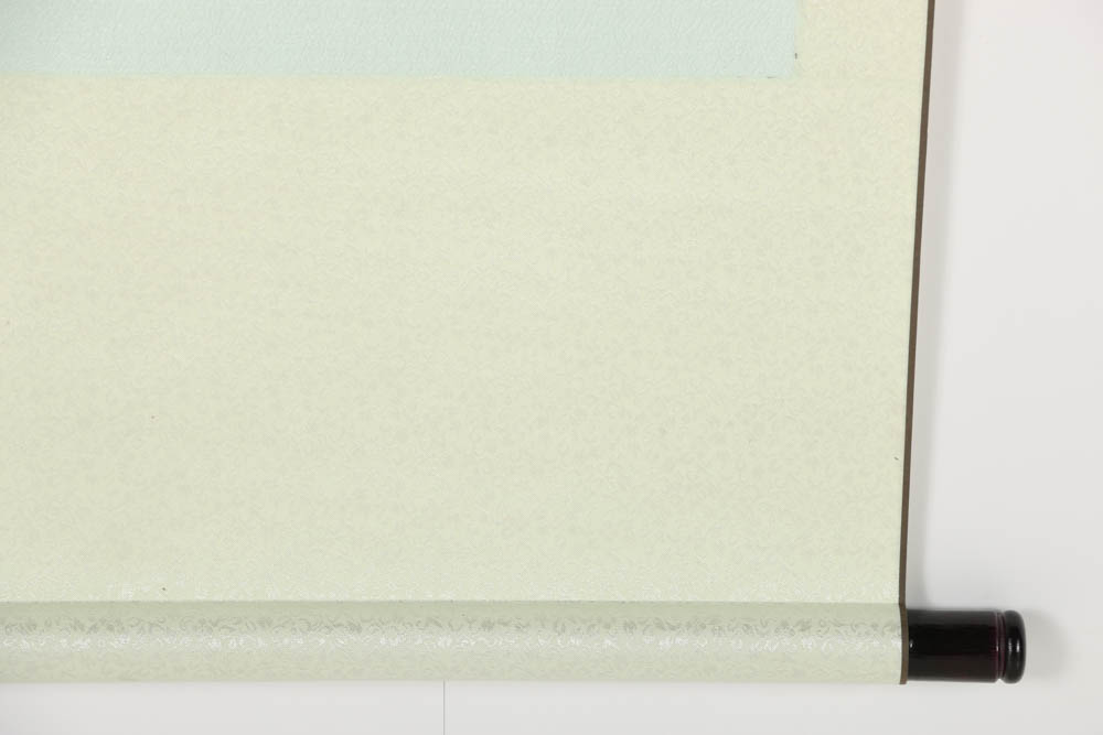 East Asian Hanging Scroll with Calligraphy