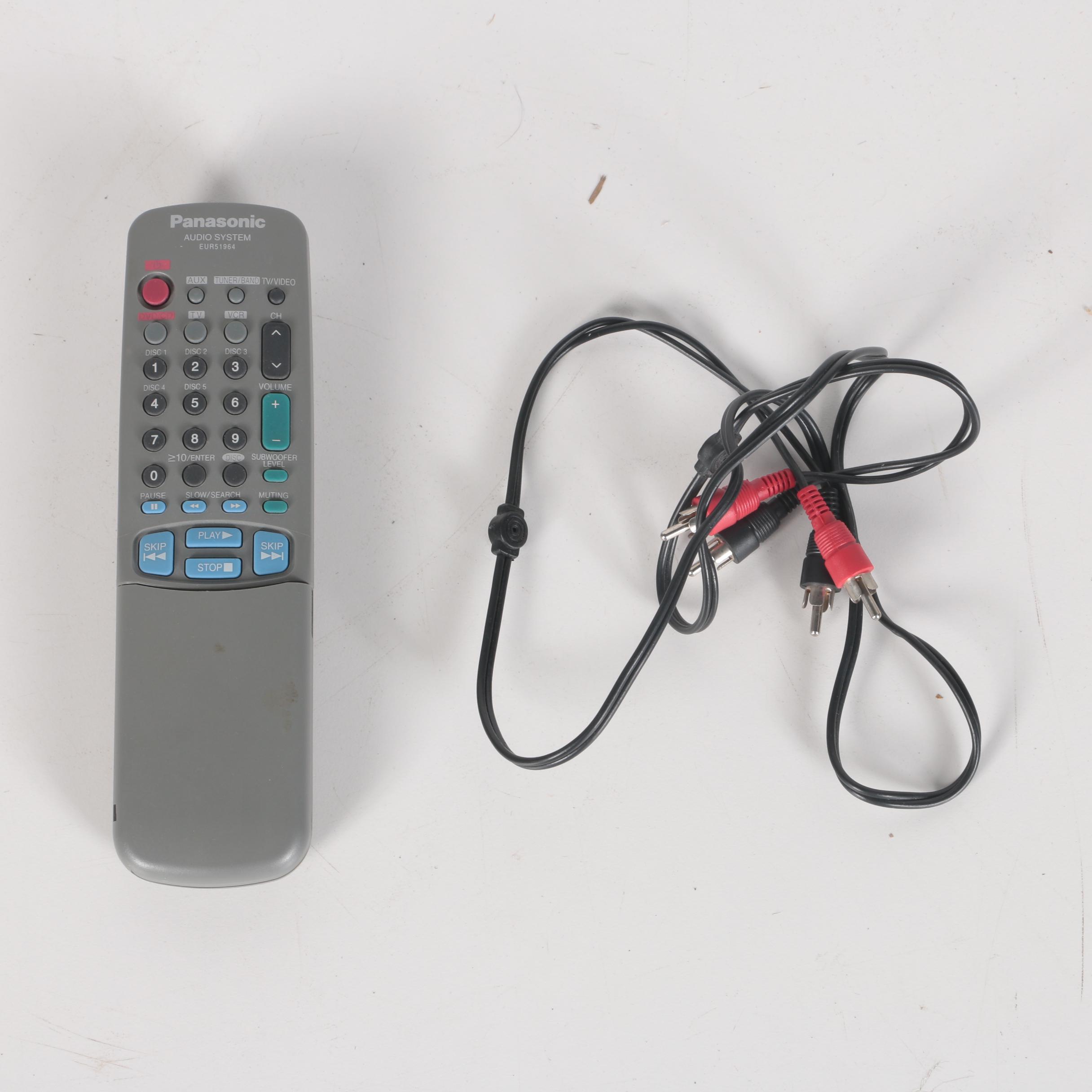 Panasonic DVD Player and Speakers