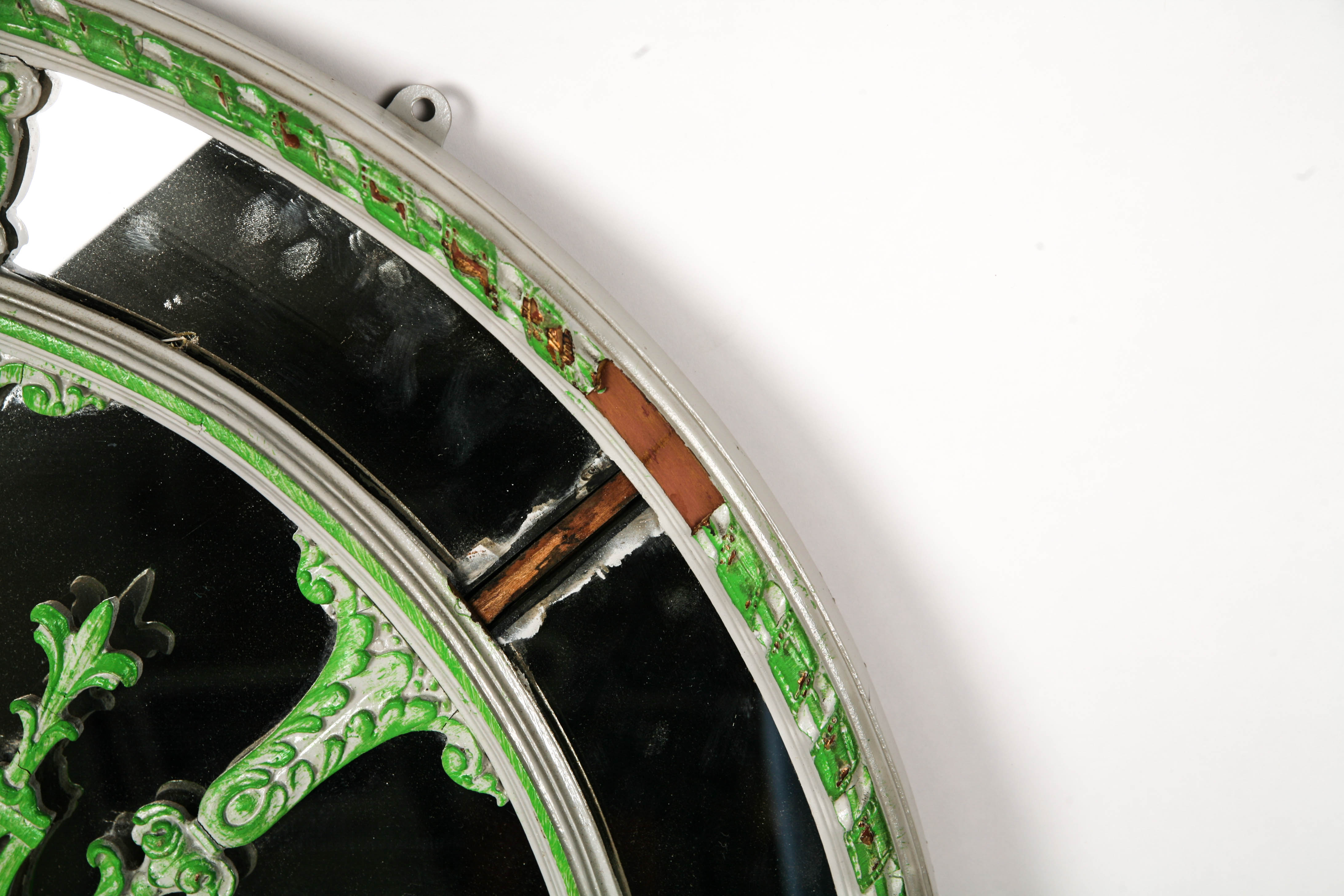 Vintage Arched Wall Mirror