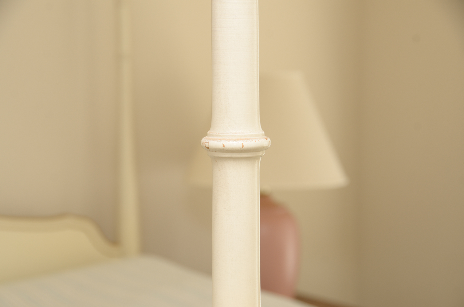 French Provincial Canopy Full Bed Frame