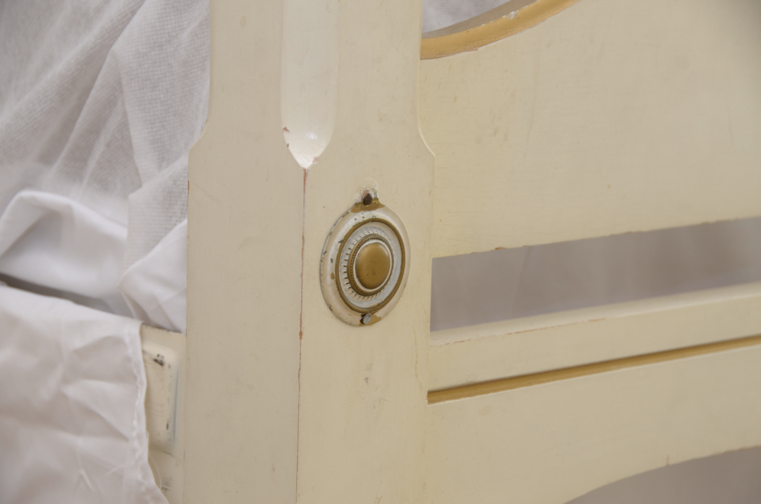 French Provincial Canopy Full Bed Frame