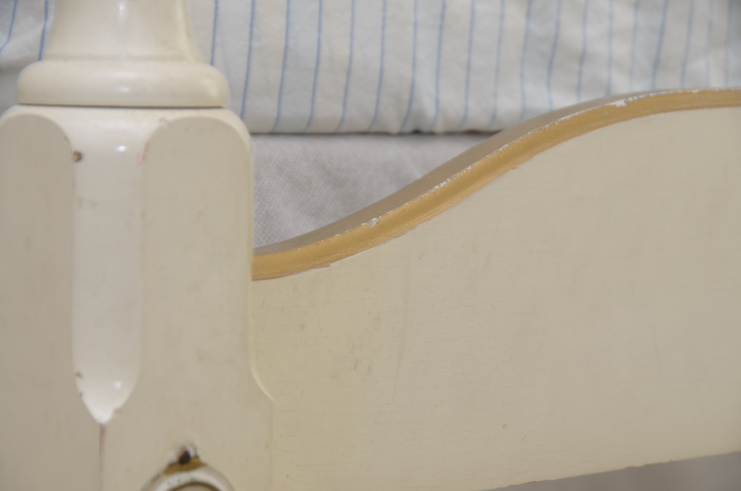 French Provincial Canopy Full Bed Frame