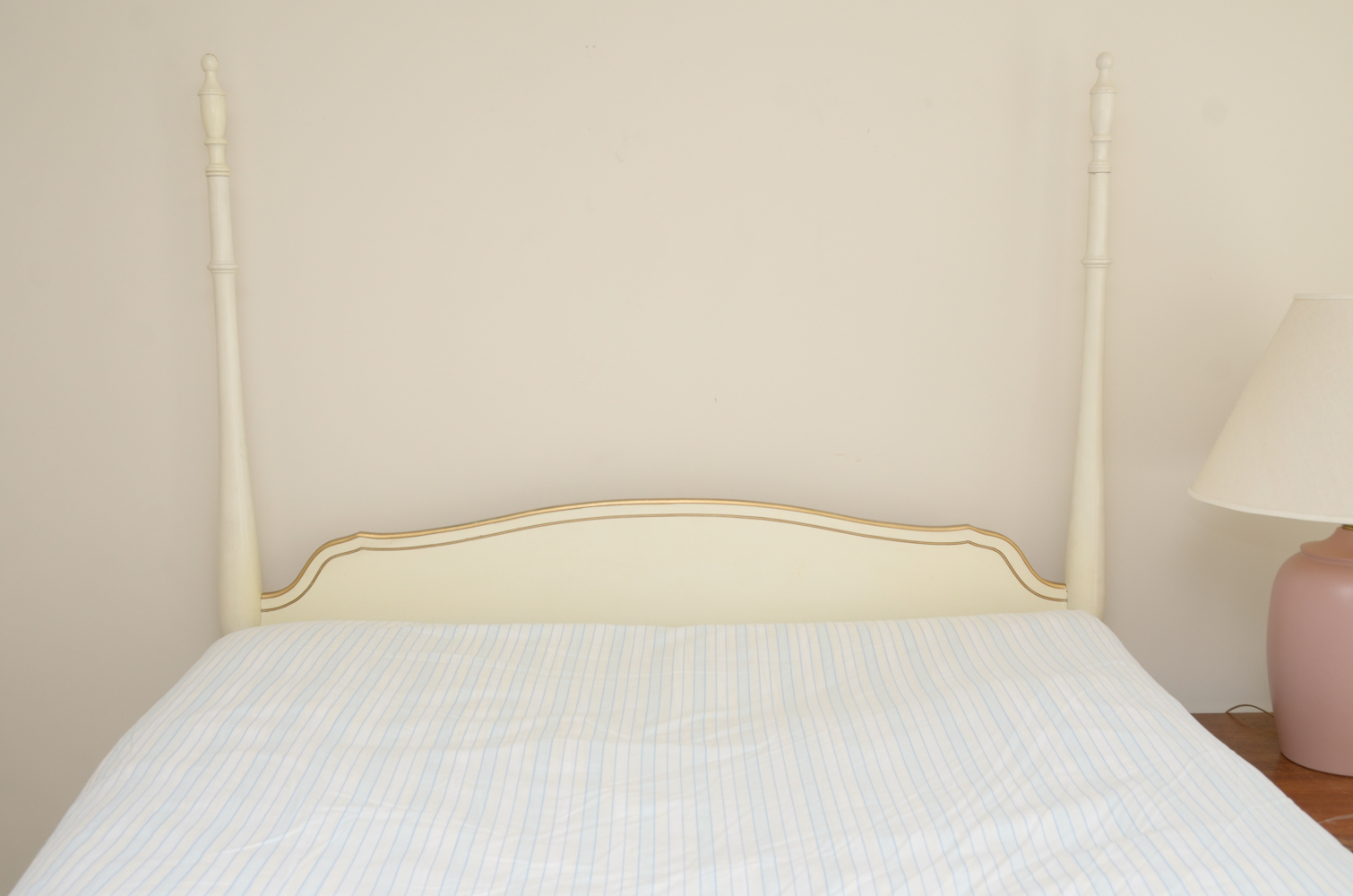 French Provincial Canopy Full Bed Frame