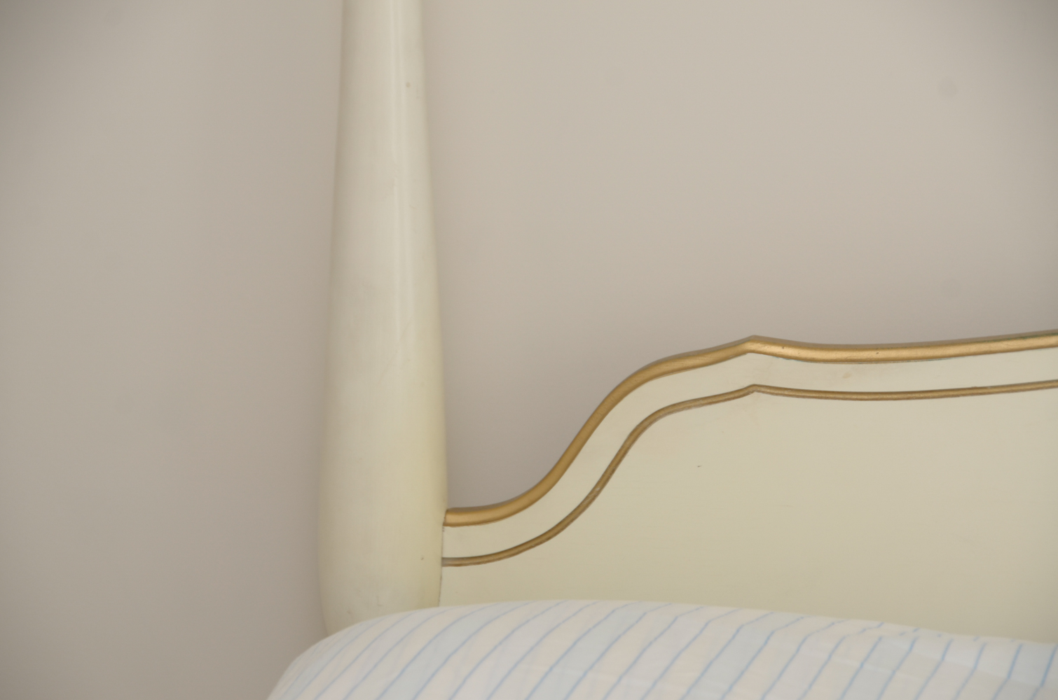 French Provincial Canopy Full Bed Frame