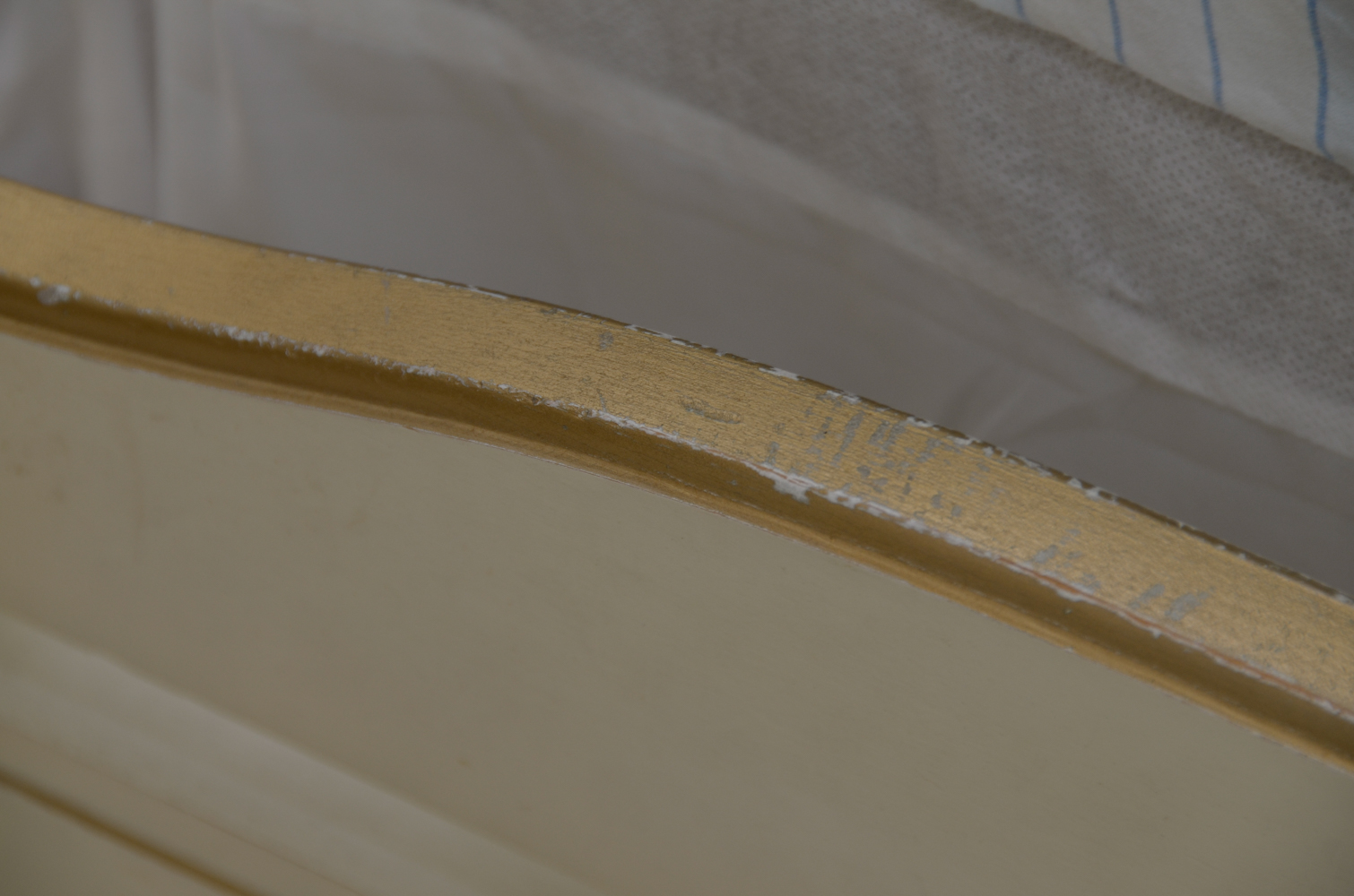 French Provincial Canopy Full Bed Frame