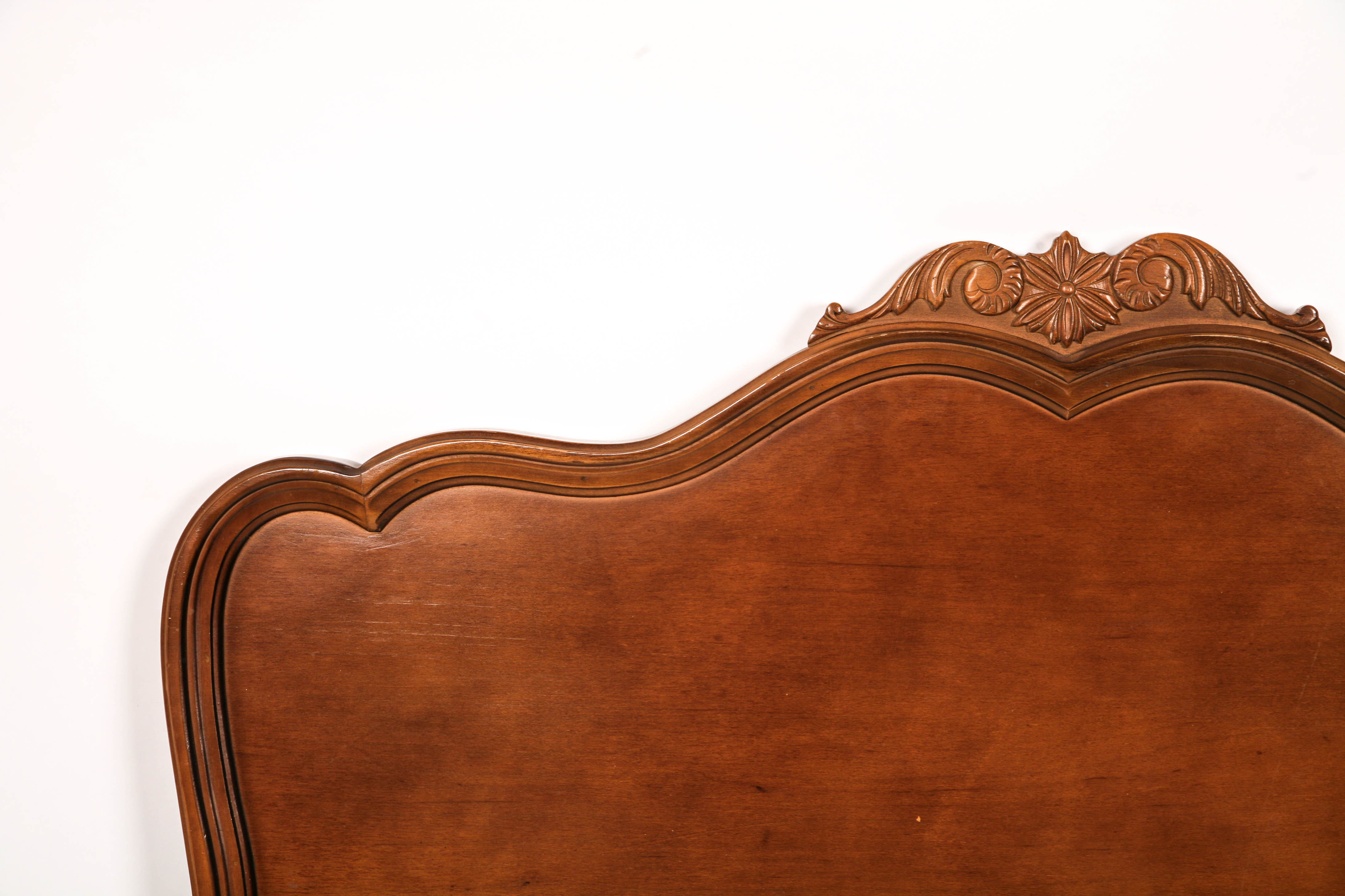 Vintage Queen Anne Style Twin Size Bed Frames