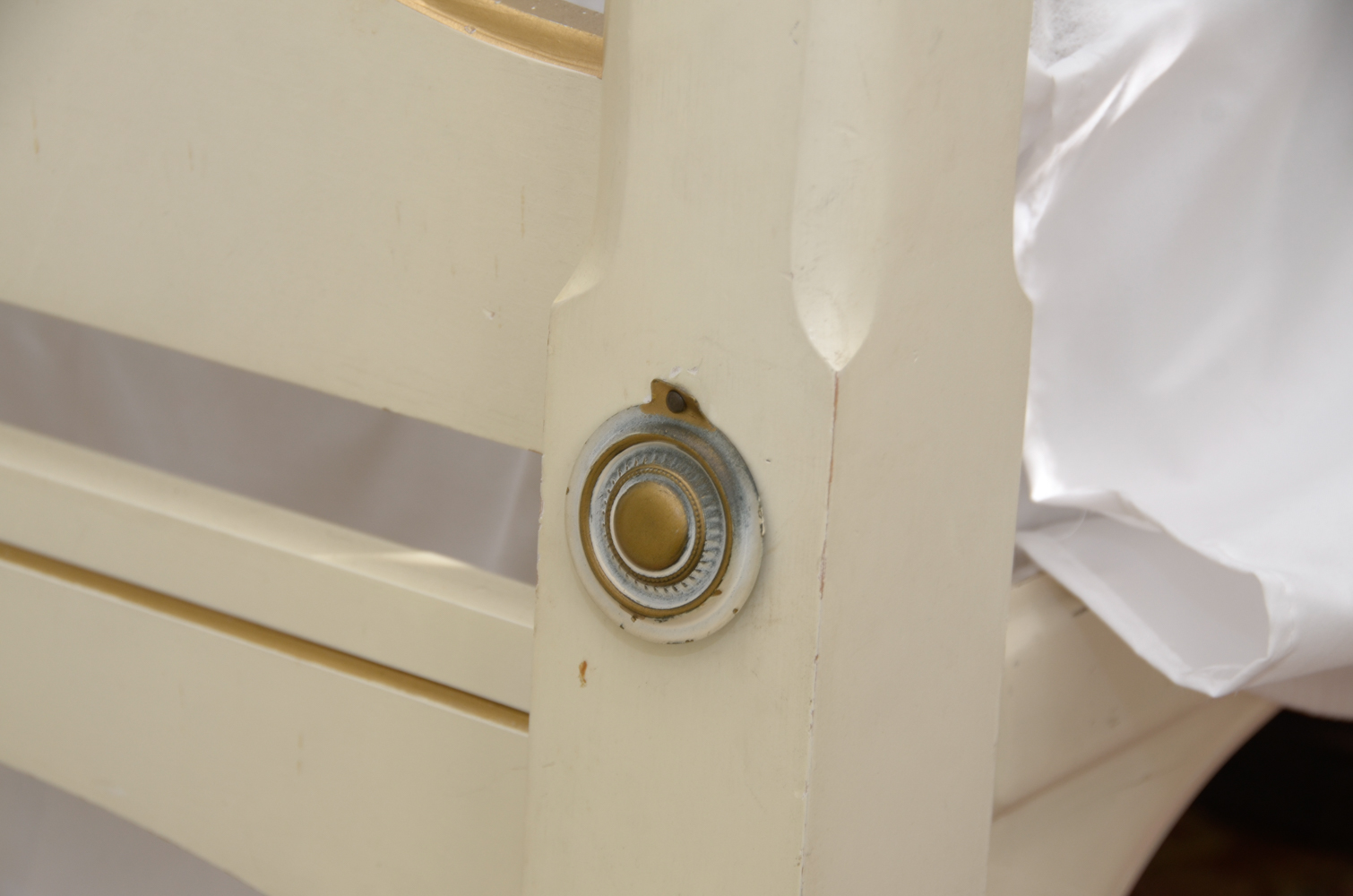 French Provincial Canopy Full Bed Frame