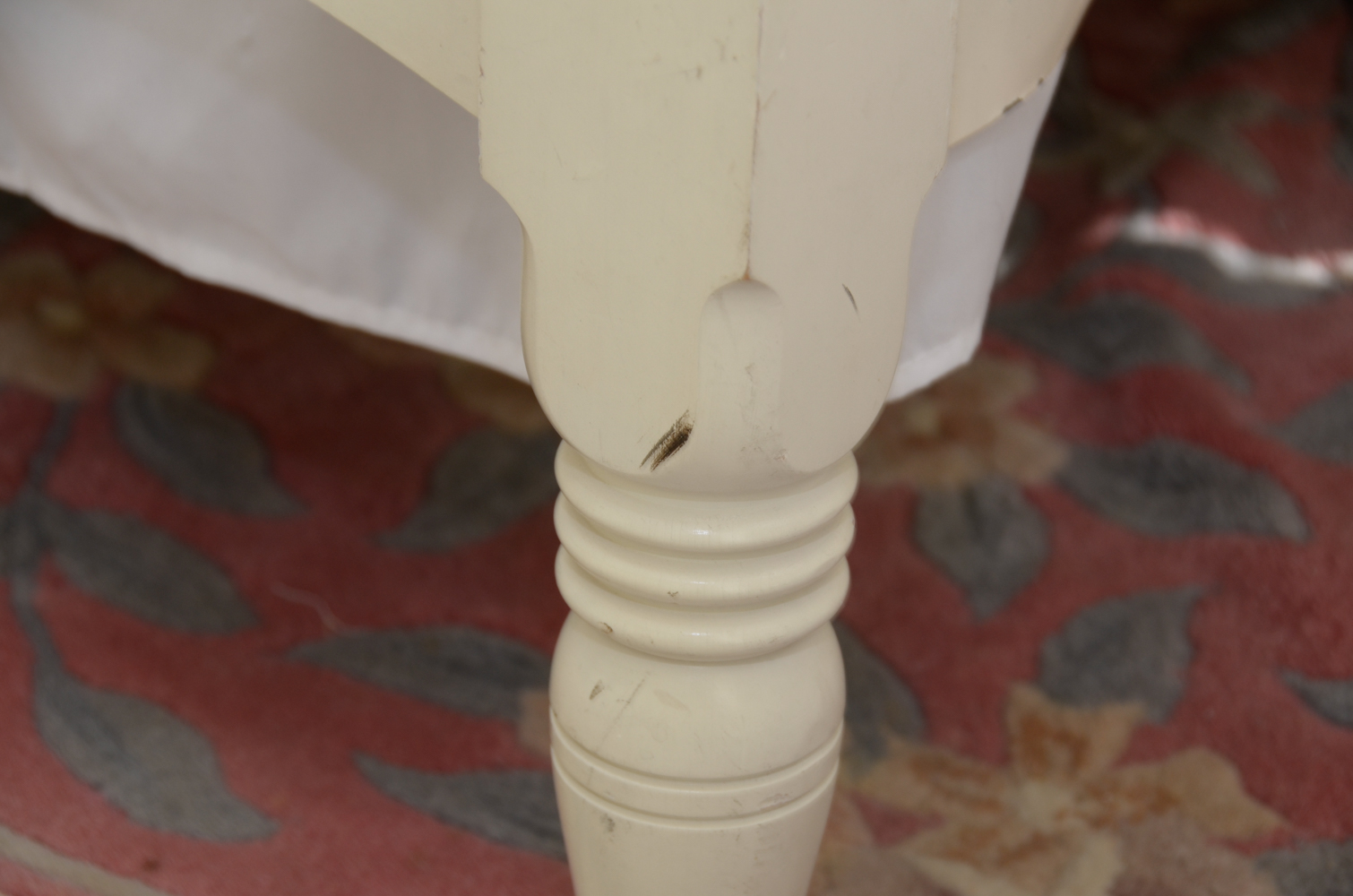 French Provincial Canopy Full Bed Frame