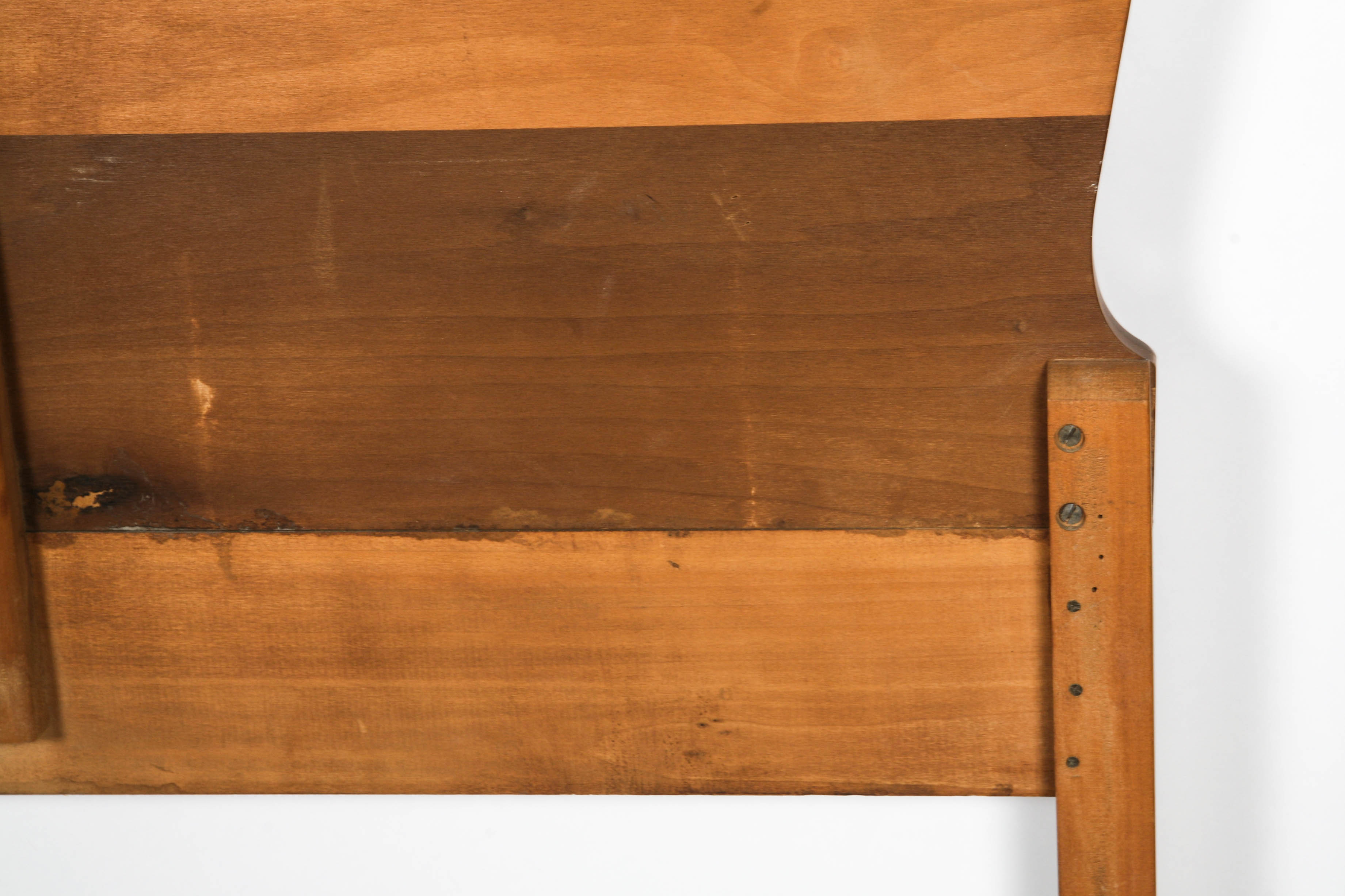 Vintage Queen Anne Style Twin Size Bed Frames