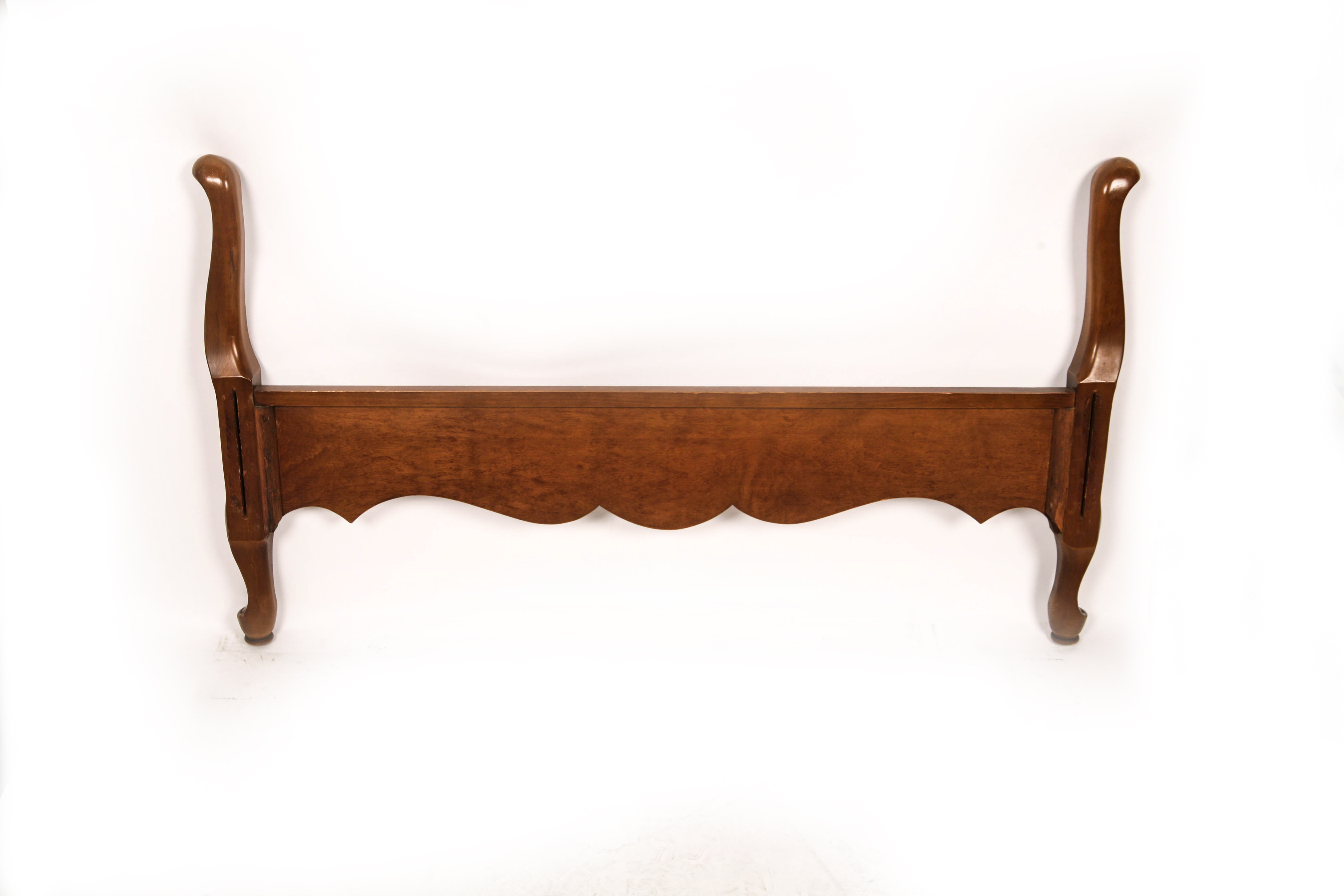 Vintage Queen Anne Style Twin Size Bed Frames