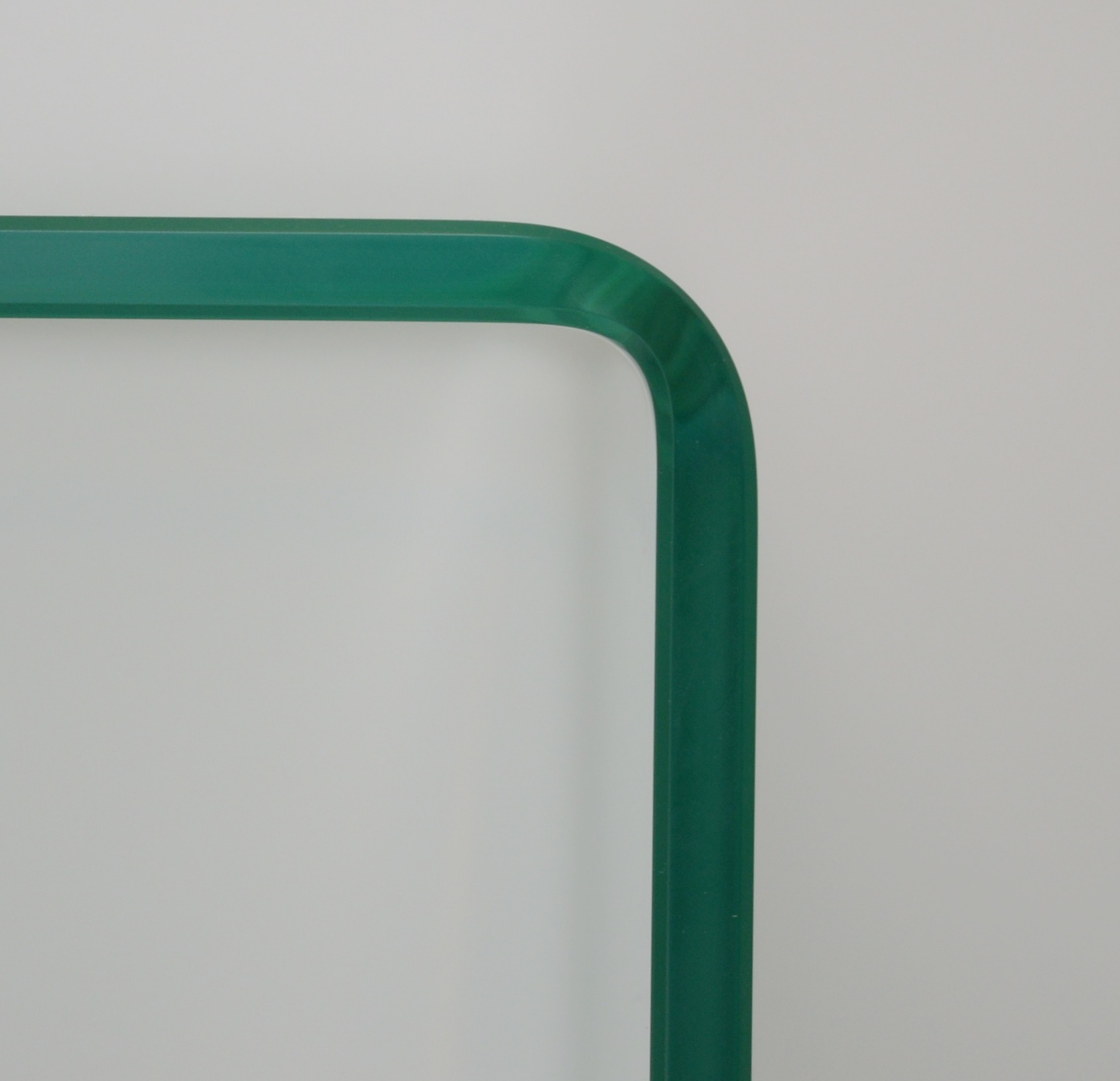 Modern Glass Table with Tufted Velvet Seat with Shoe Storage