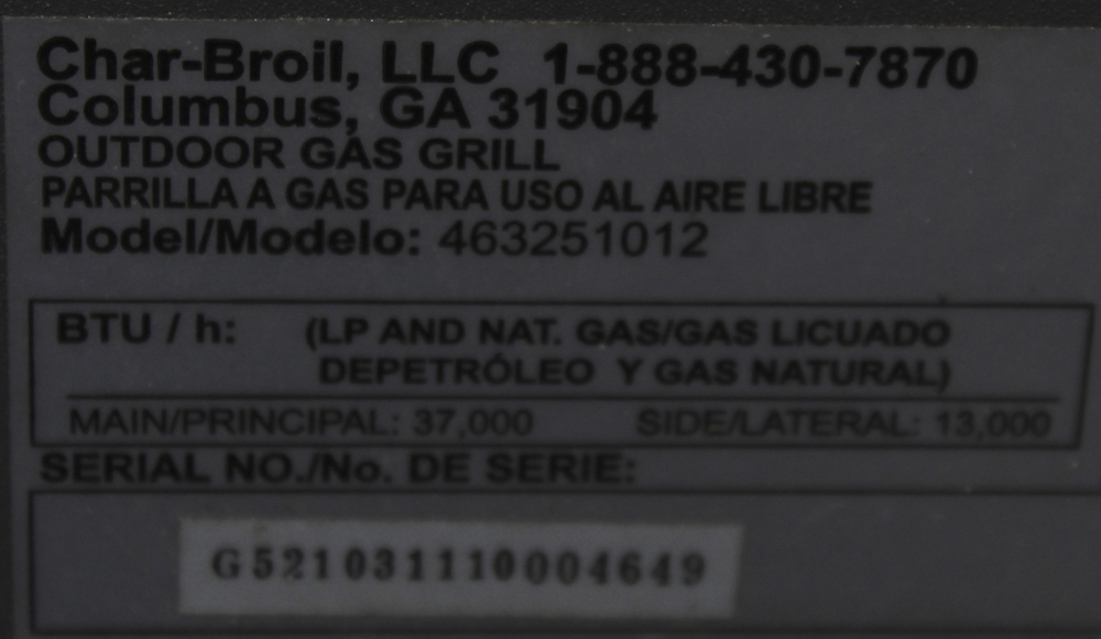 Char-Broil Gourmet Grill