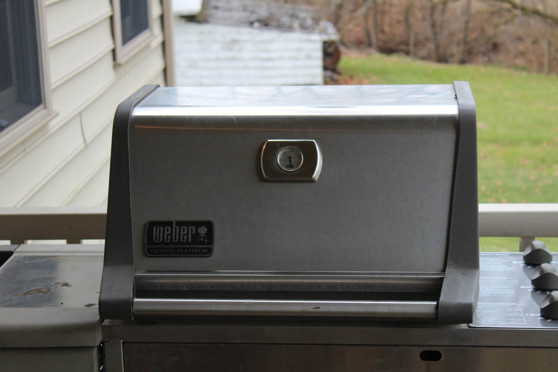 Weber Genesis Platinum Gas Grill