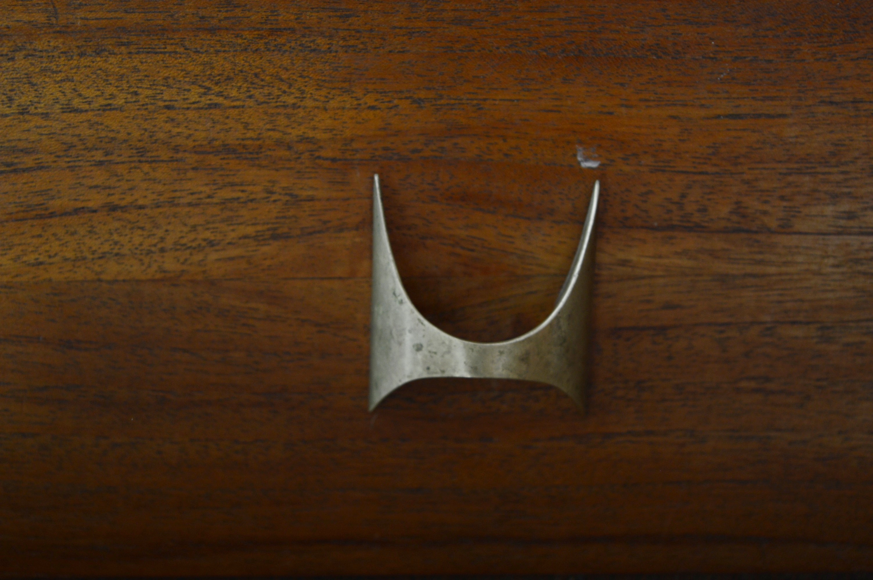 Broyhill Brasilia Mid Century Modern Bar with Marble Top