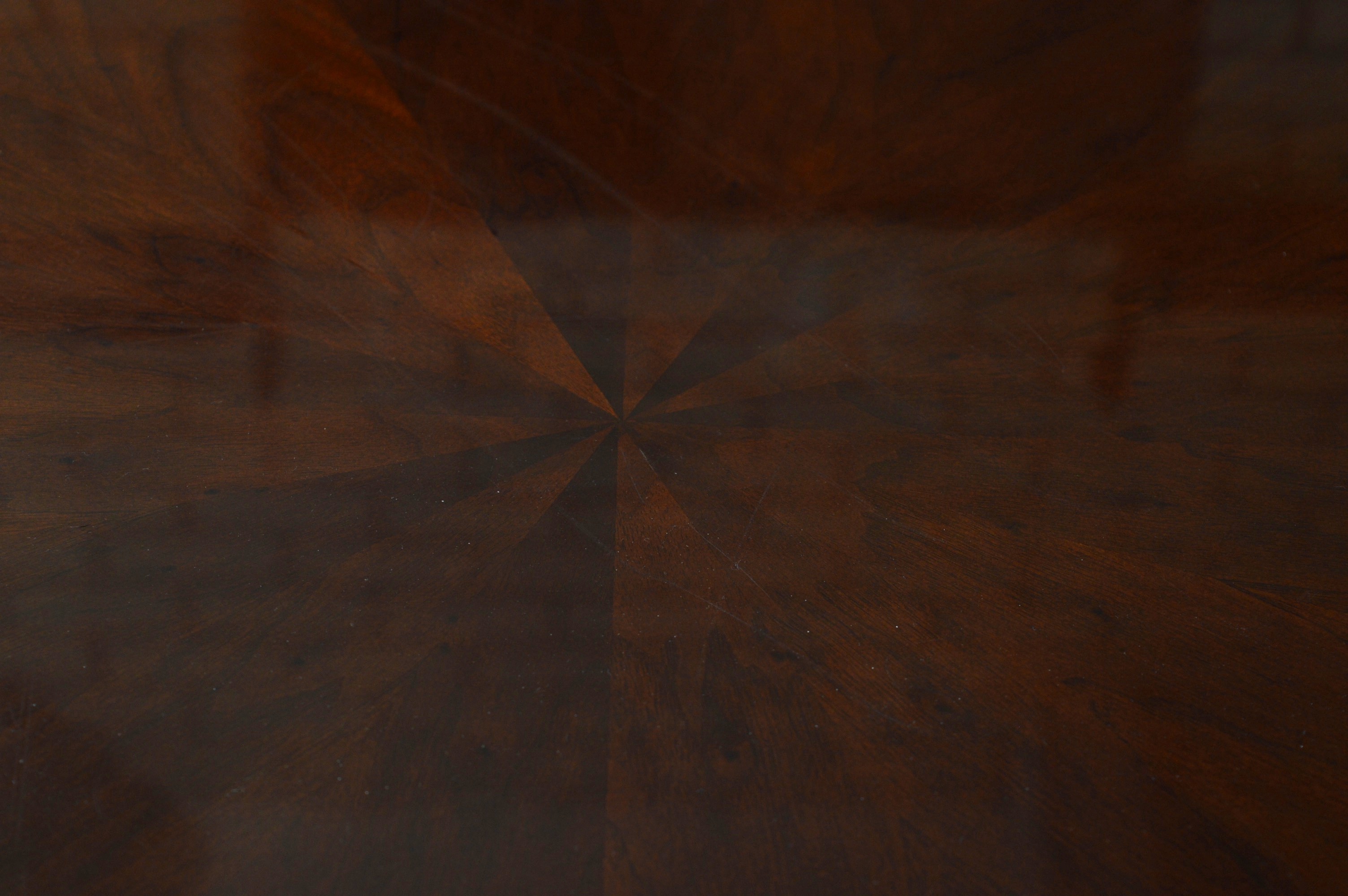 Stanley Dining Table with Linear Leaves