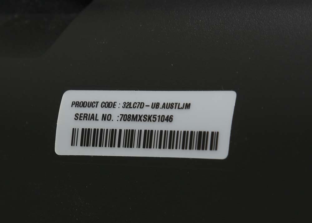 LG 32" Flat Screen Television