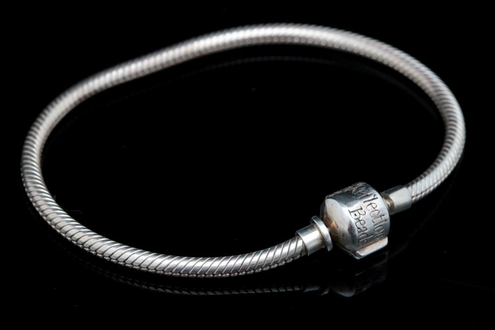 Sterling Silver Reflection Beads Bracelet