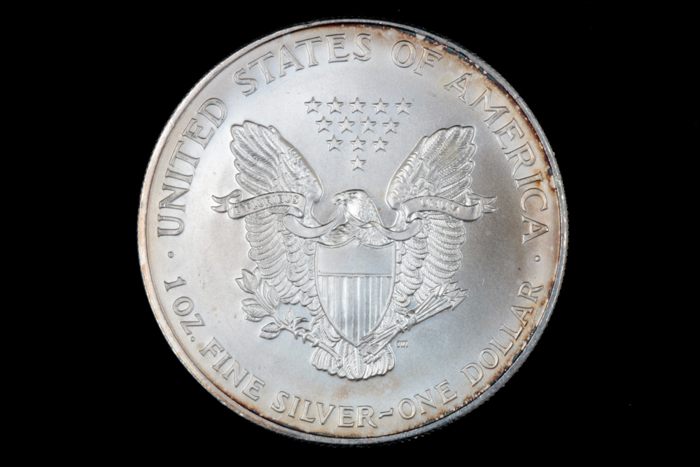 Two Walking Liberty Silver Eagle Dollars