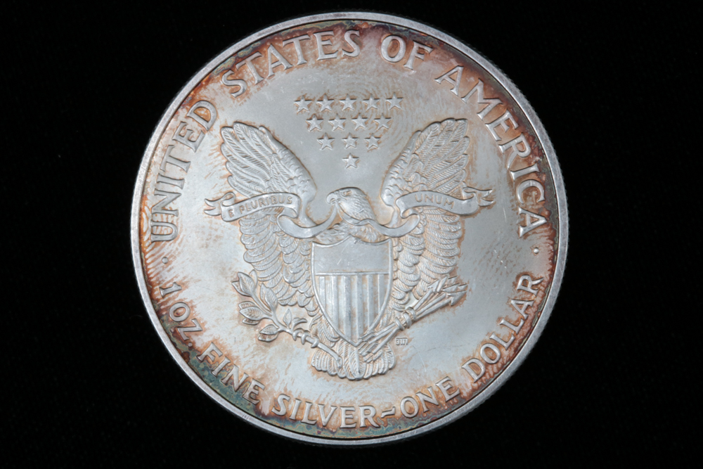 Two Walking Liberty Silver Eagle Dollars