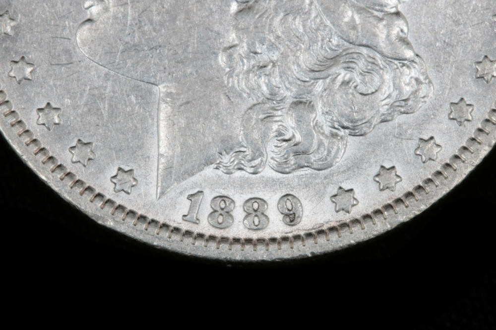 1889-O Morgan Silver Dollar