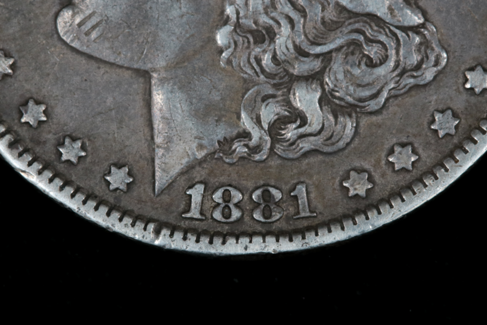 1881-O Morgan Silver Dollar