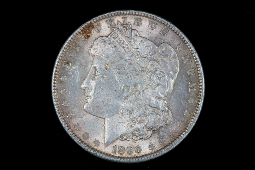 1890 Morgan Silver Dollar