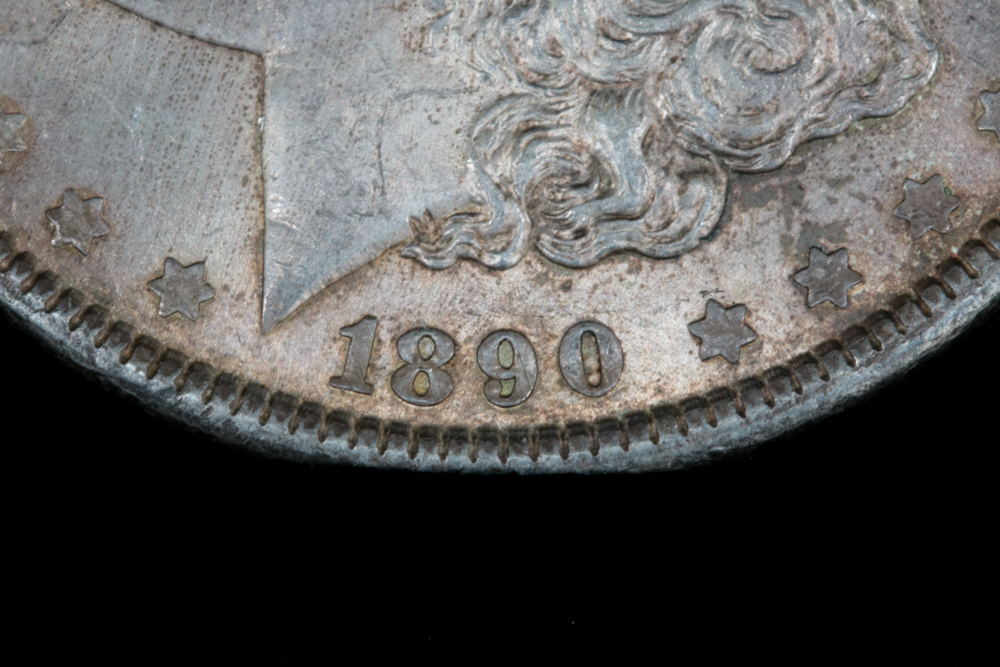 1890 Morgan Silver Dollar