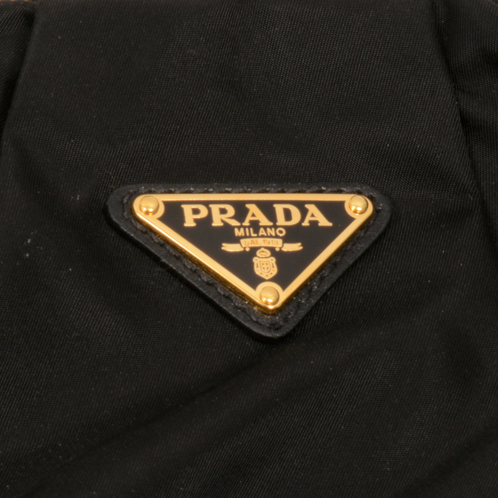 Prada Black Nylon Handbag