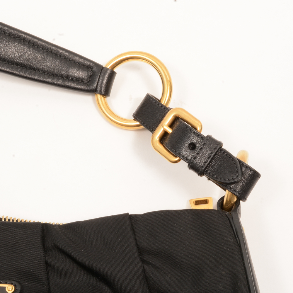 Prada Black Nylon Handbag
