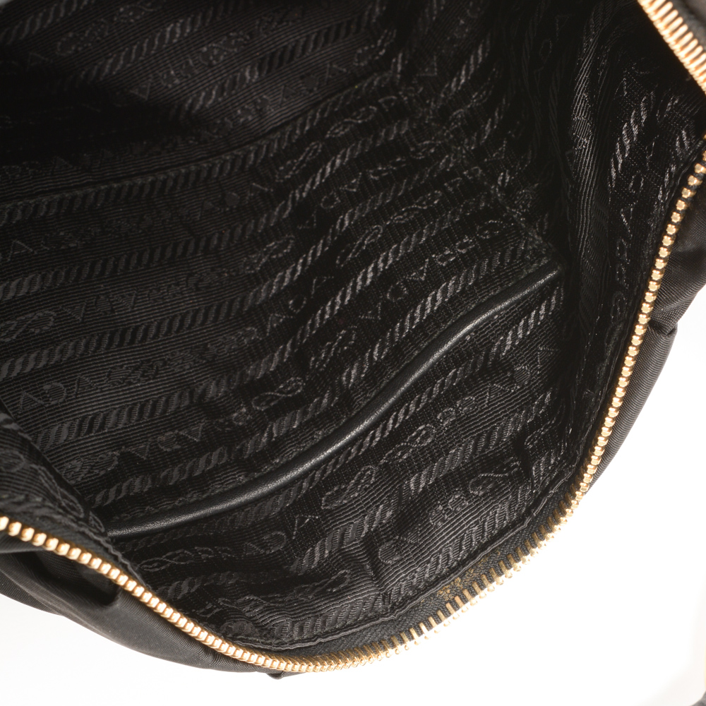 Prada Black Nylon Handbag